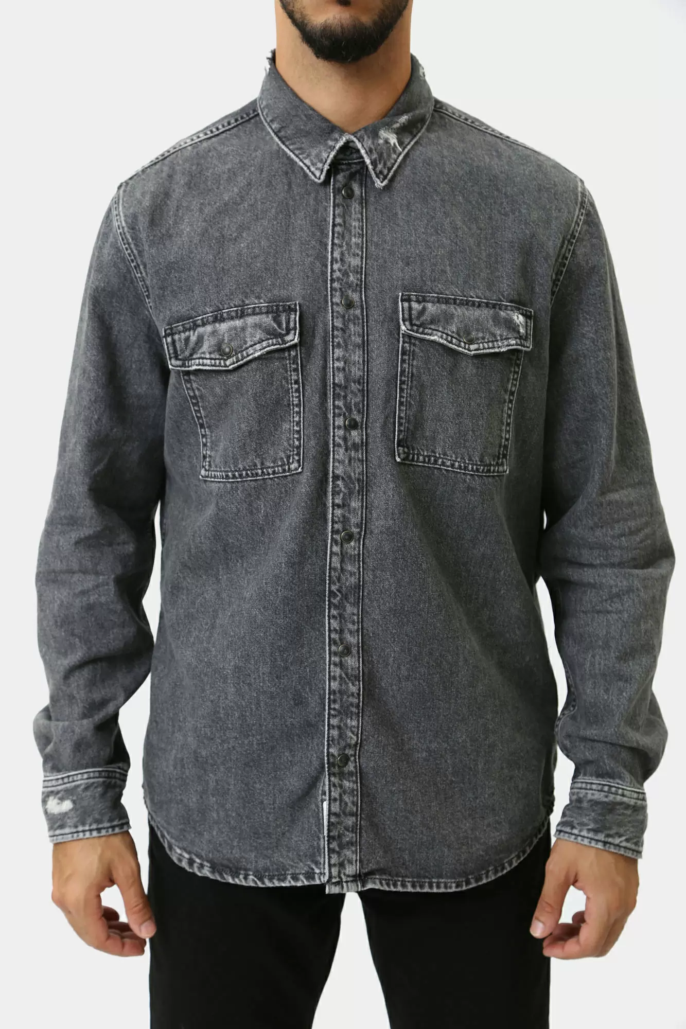 PM308767 Рубашка с длинным рукавом Pepe Jeans Серый