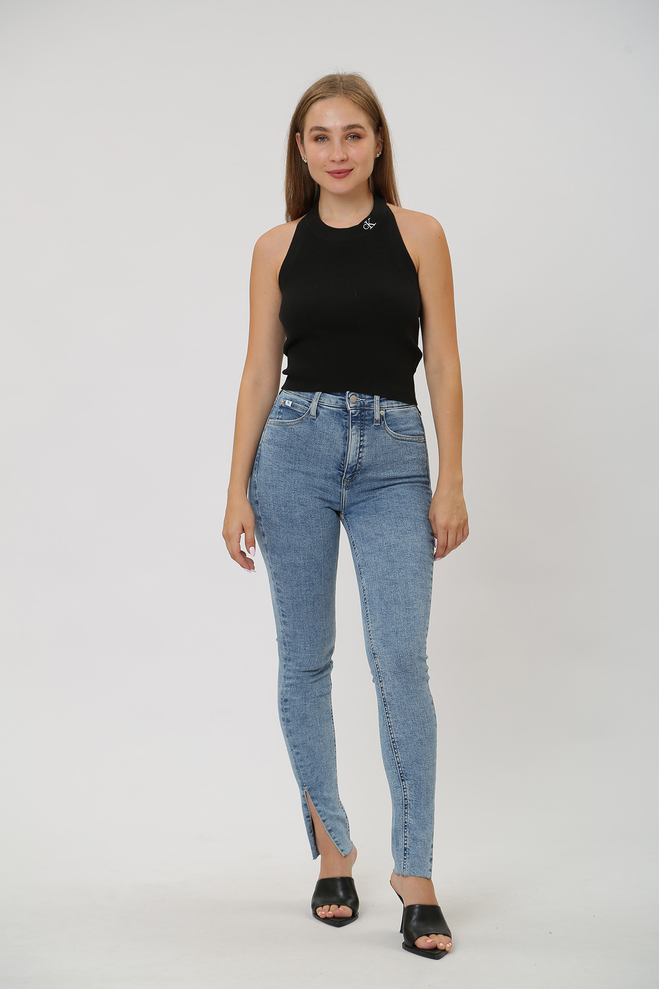 J20J221289 брюки джинсовые calvin klein jeans   calvin klein jeans 