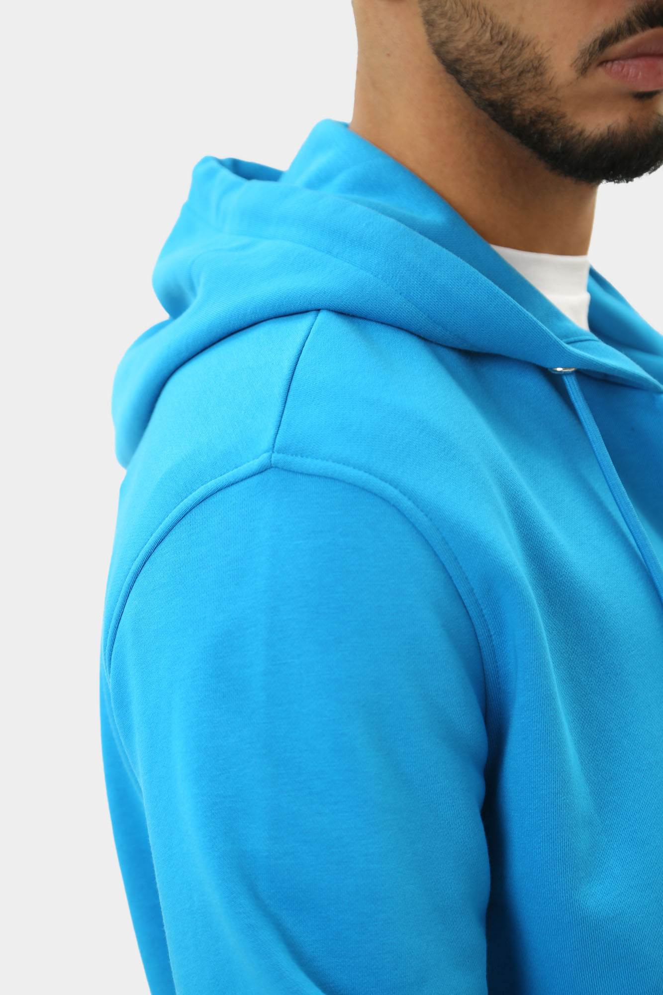 543910_70540 Толстовка с капюшоном Karl Lagerfeld Голубой