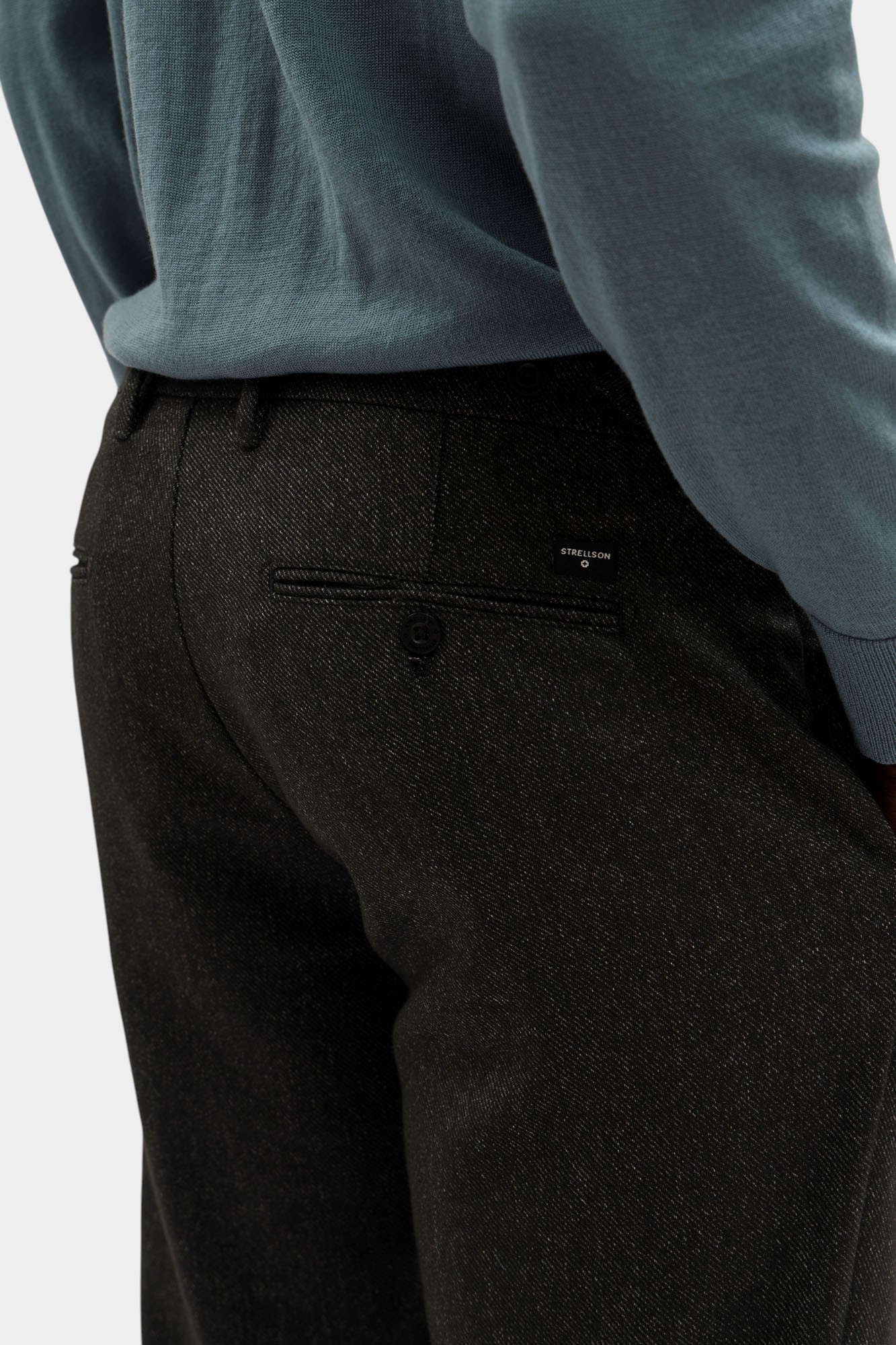 30048325_10020550 Брюки классические Strellson Синий