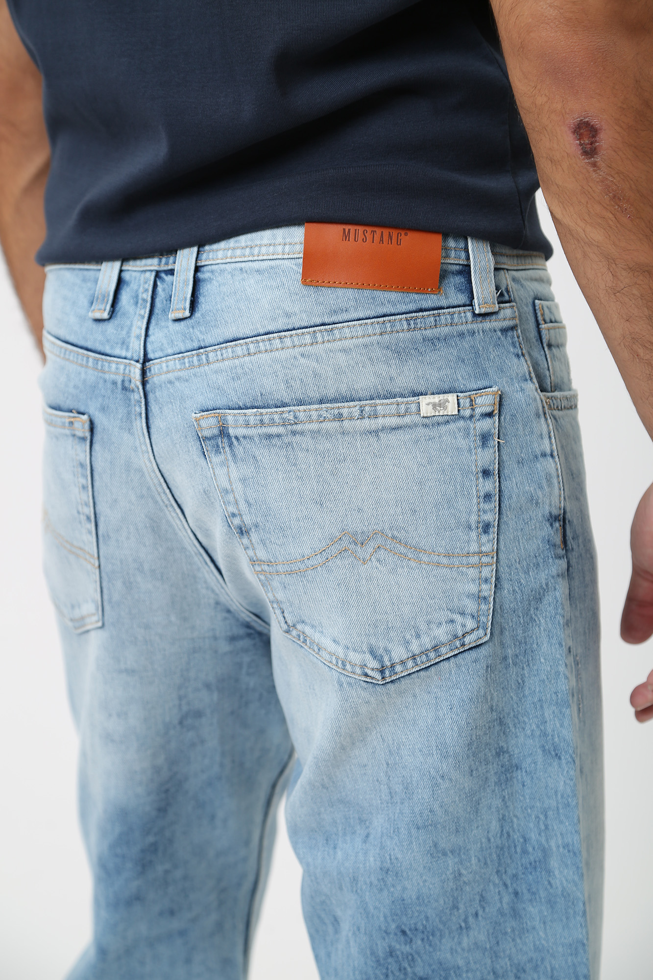 1014277-5000 Джинсы Mustang Голубой