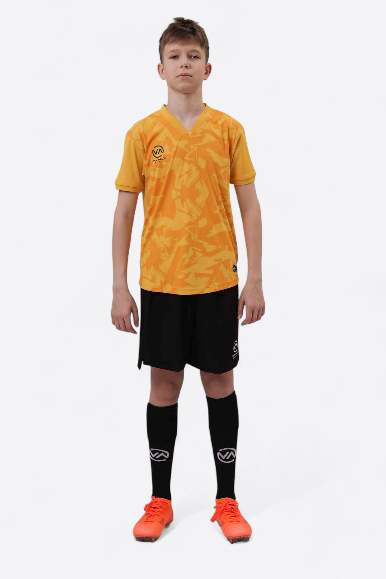 INDJ4299 Футболка игровая Van Mich Sports Желтый