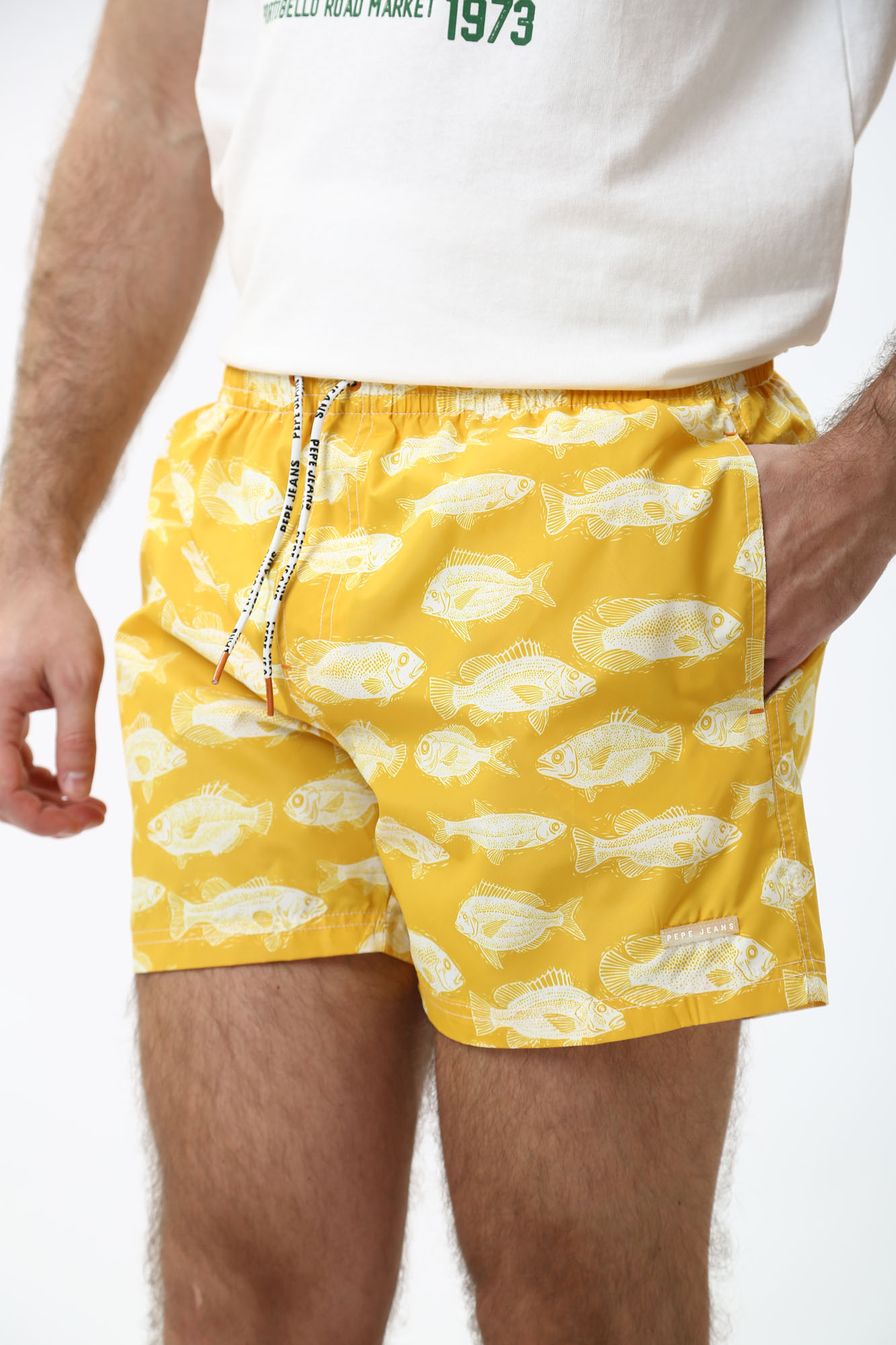 PMB10387 Шорты плавательные Pepe Jeans Желтый