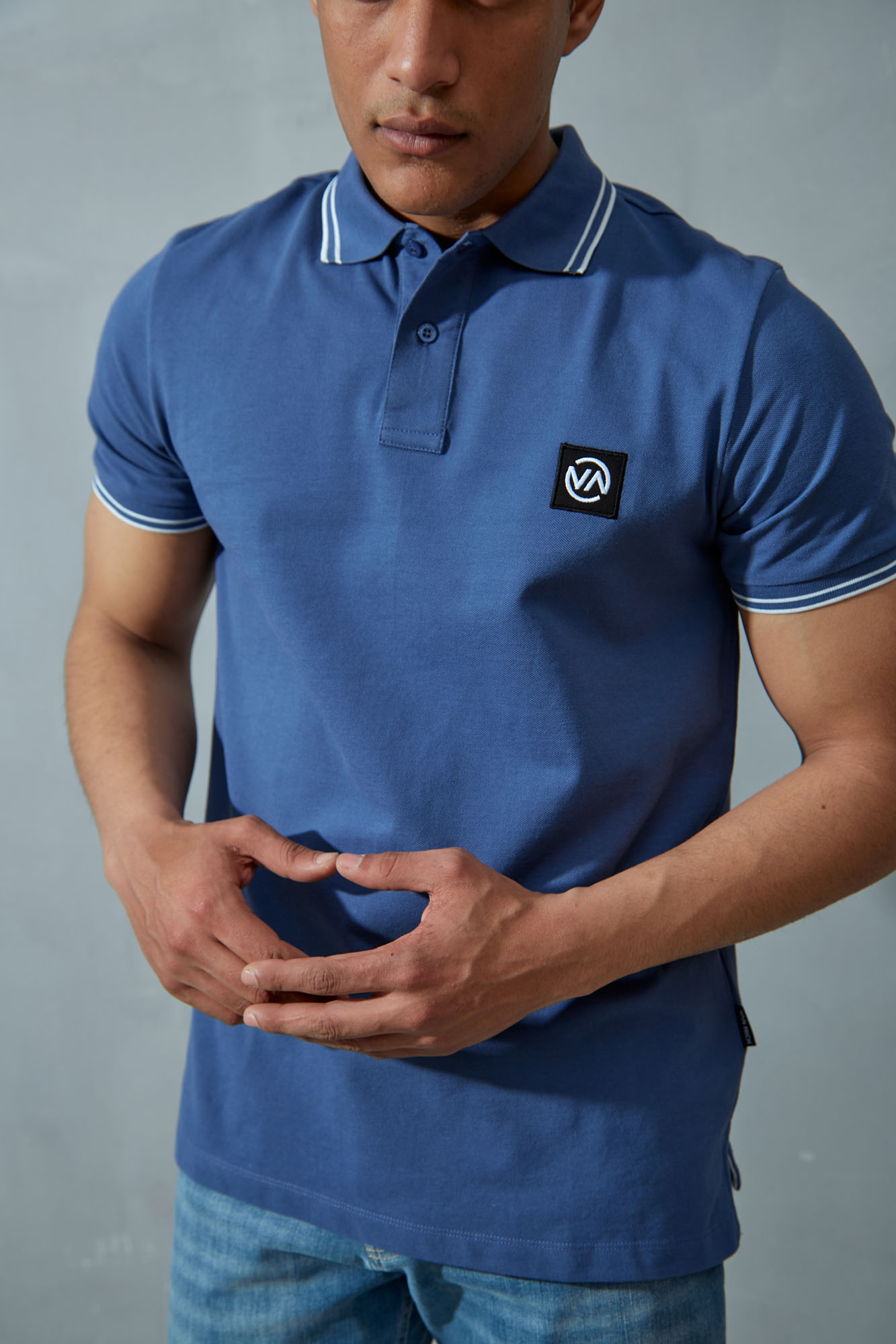 VM-ERK-22-034 Поло Van Mich Синий