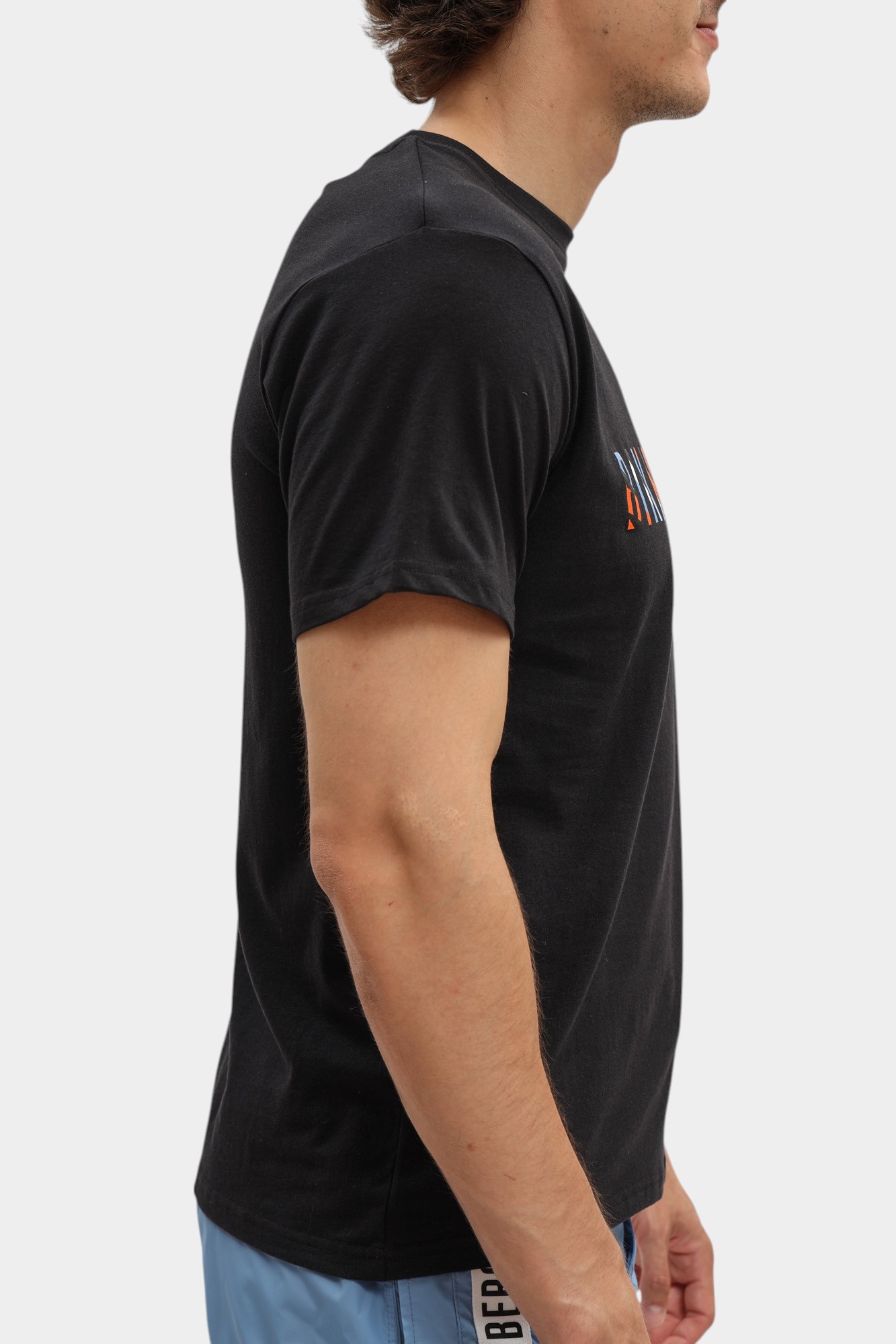 BKK25MTS04 Футболка Bikkembergs Черный