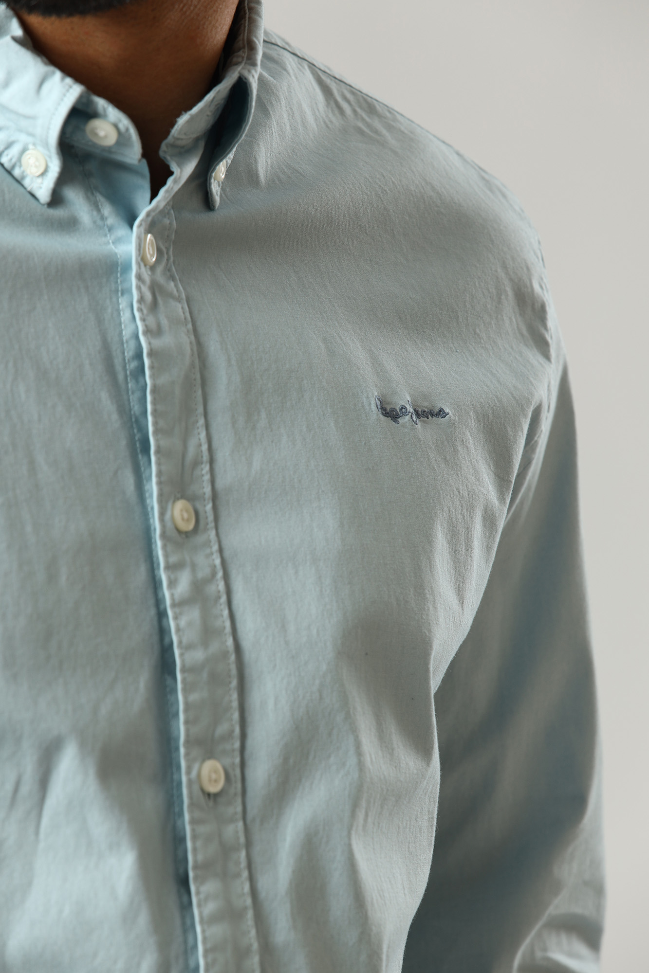 PM307436 Рубашка Pepe Jeans Голубой