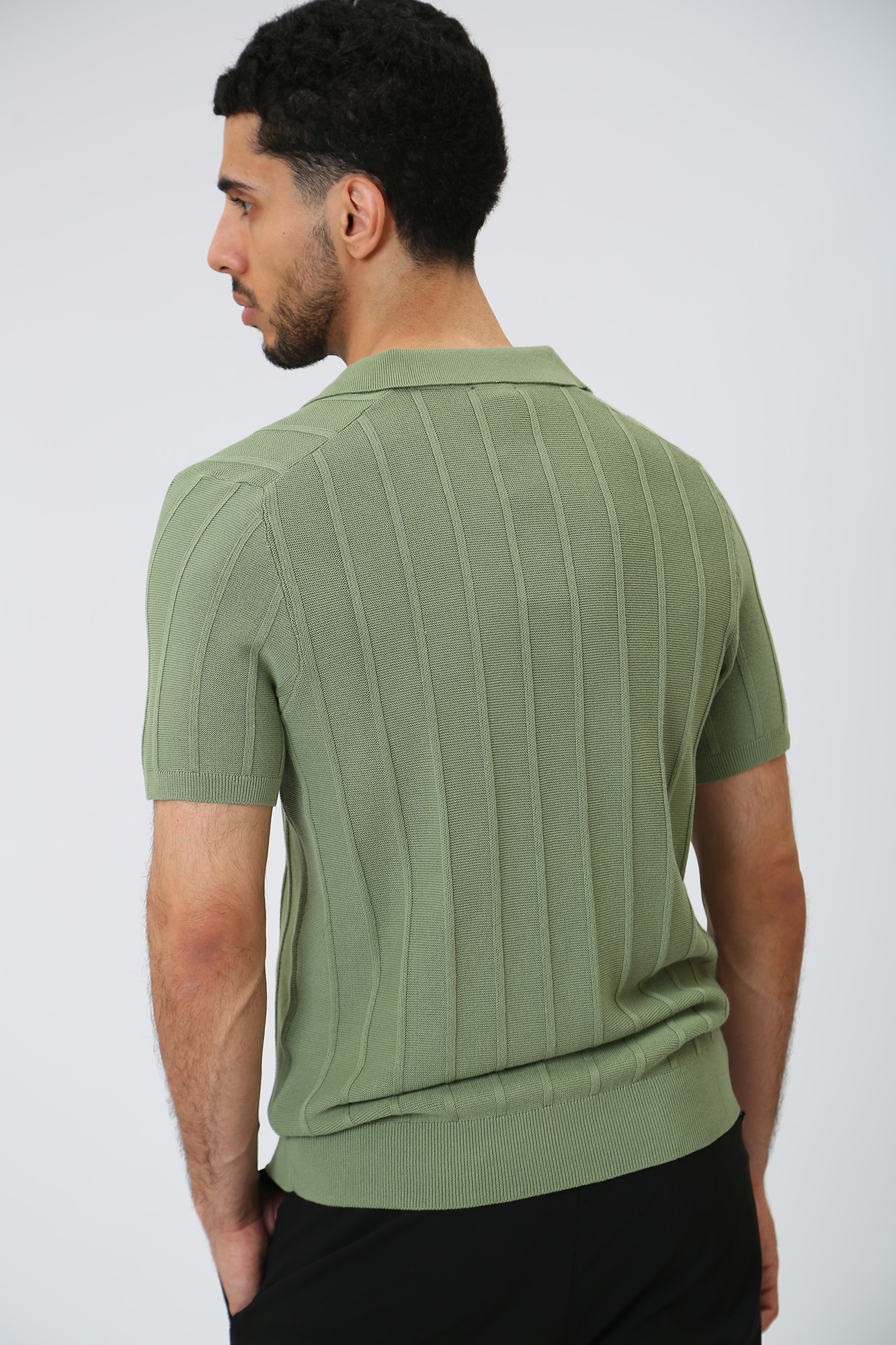 30035964_10015489 Поло Strellson Зеленый