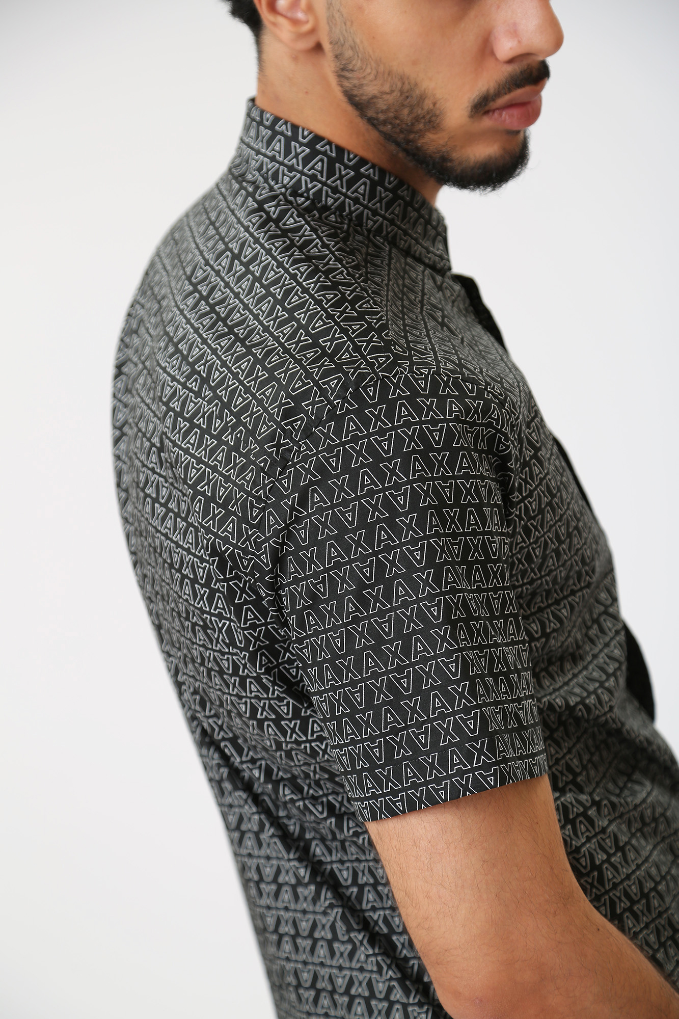 6RZC04_ZNEAZ Рубашка Armani Exchange Черный