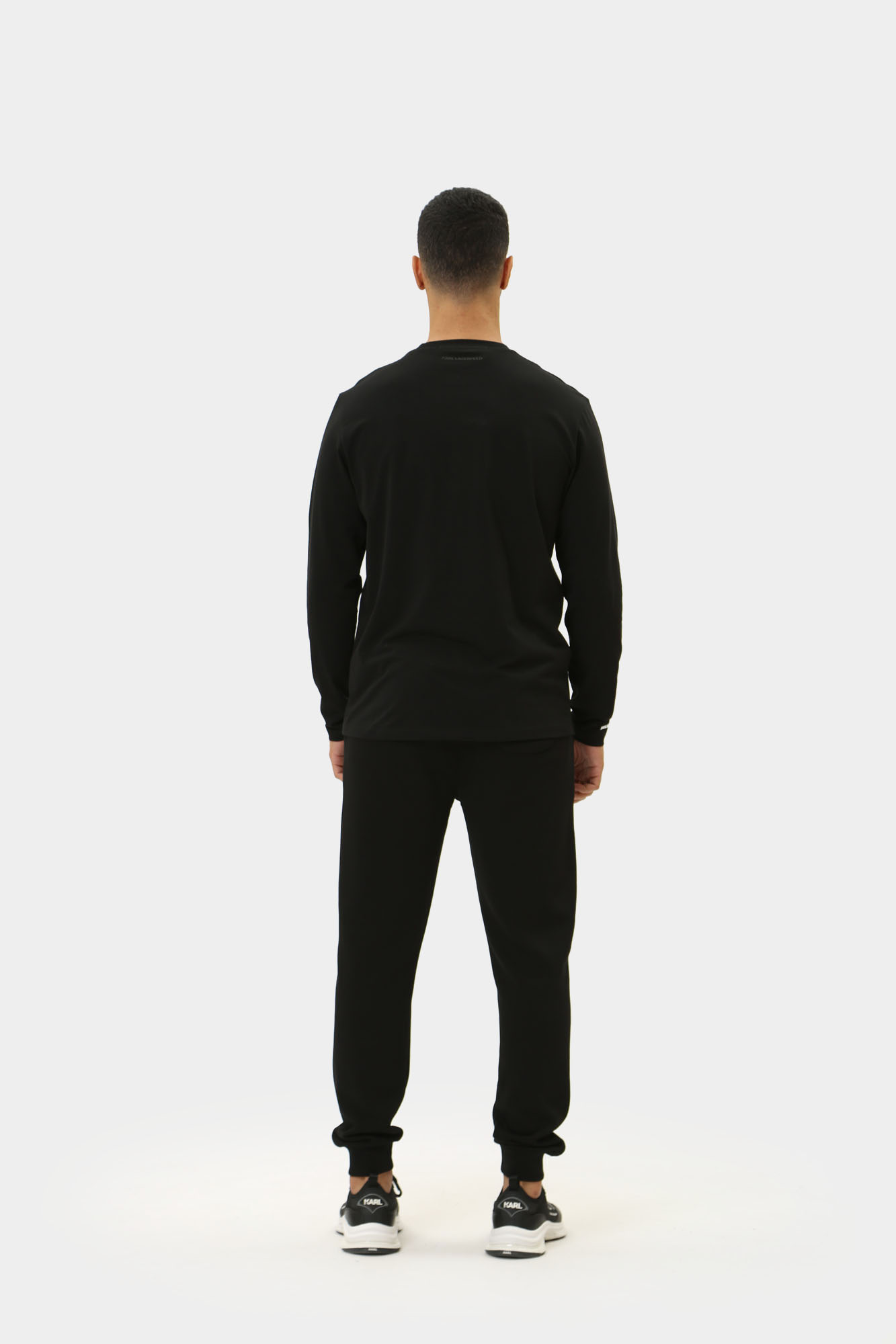 543221_75540 Лонгслив Karl Lagerfeld Черный