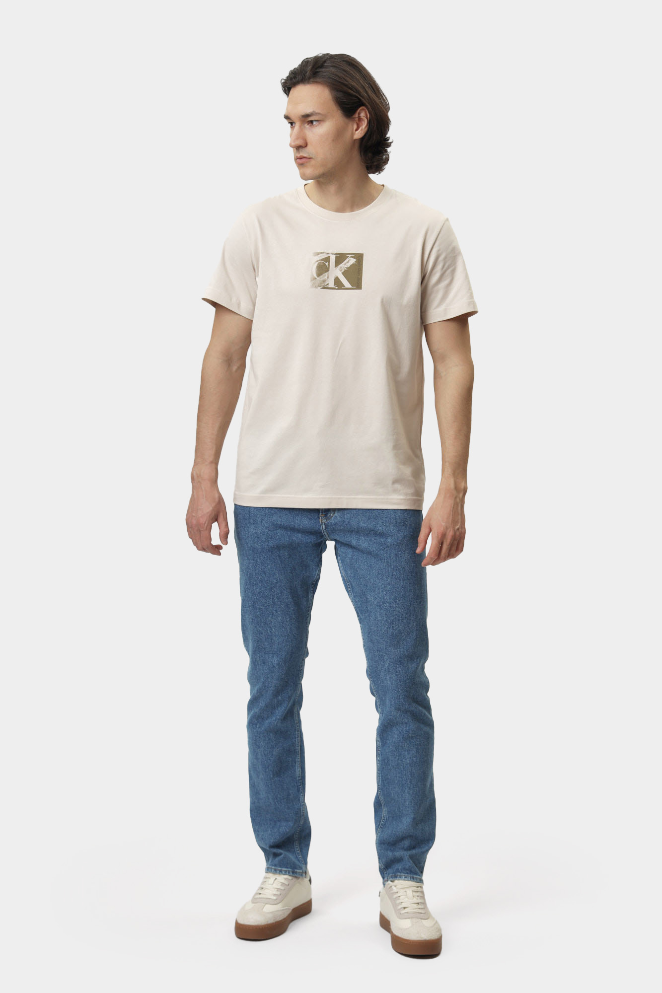 J30J327077 Футболка Calvin Klein Jeans Белый