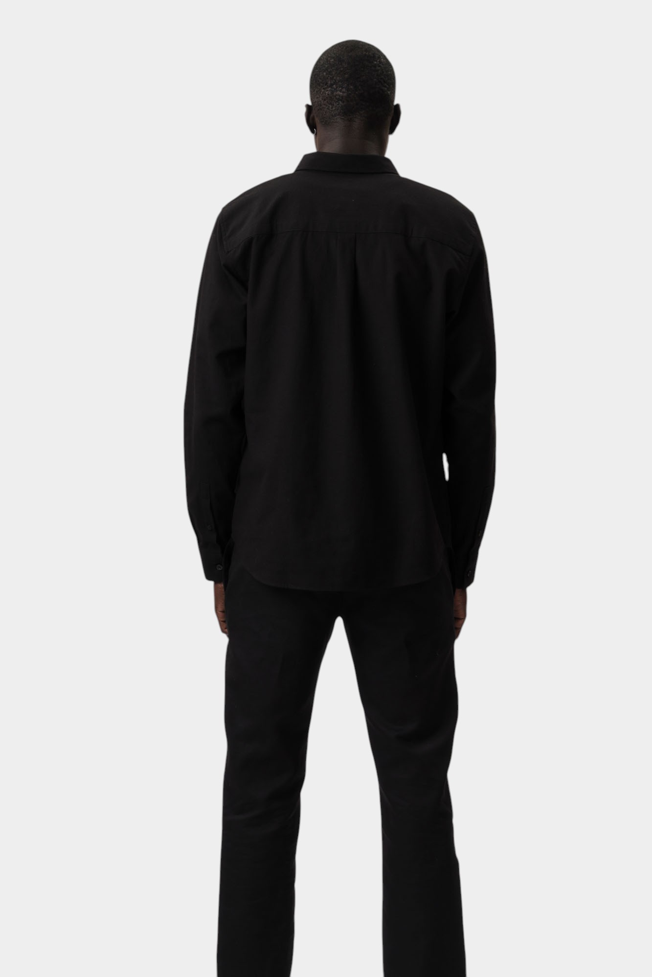 BMS0785L Сорочка льняная д/р Bikkembergs Черный