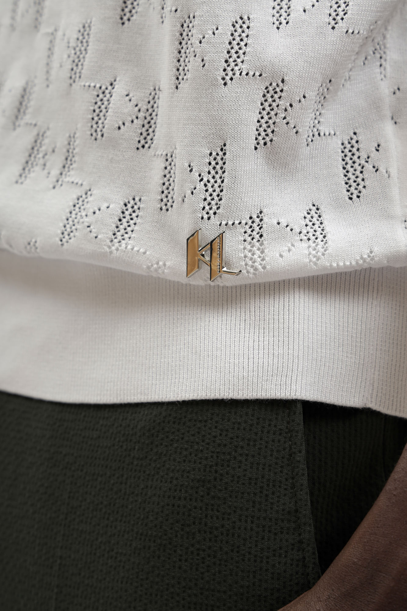 562301_655004 Футболка Karl Lagerfeld Белый