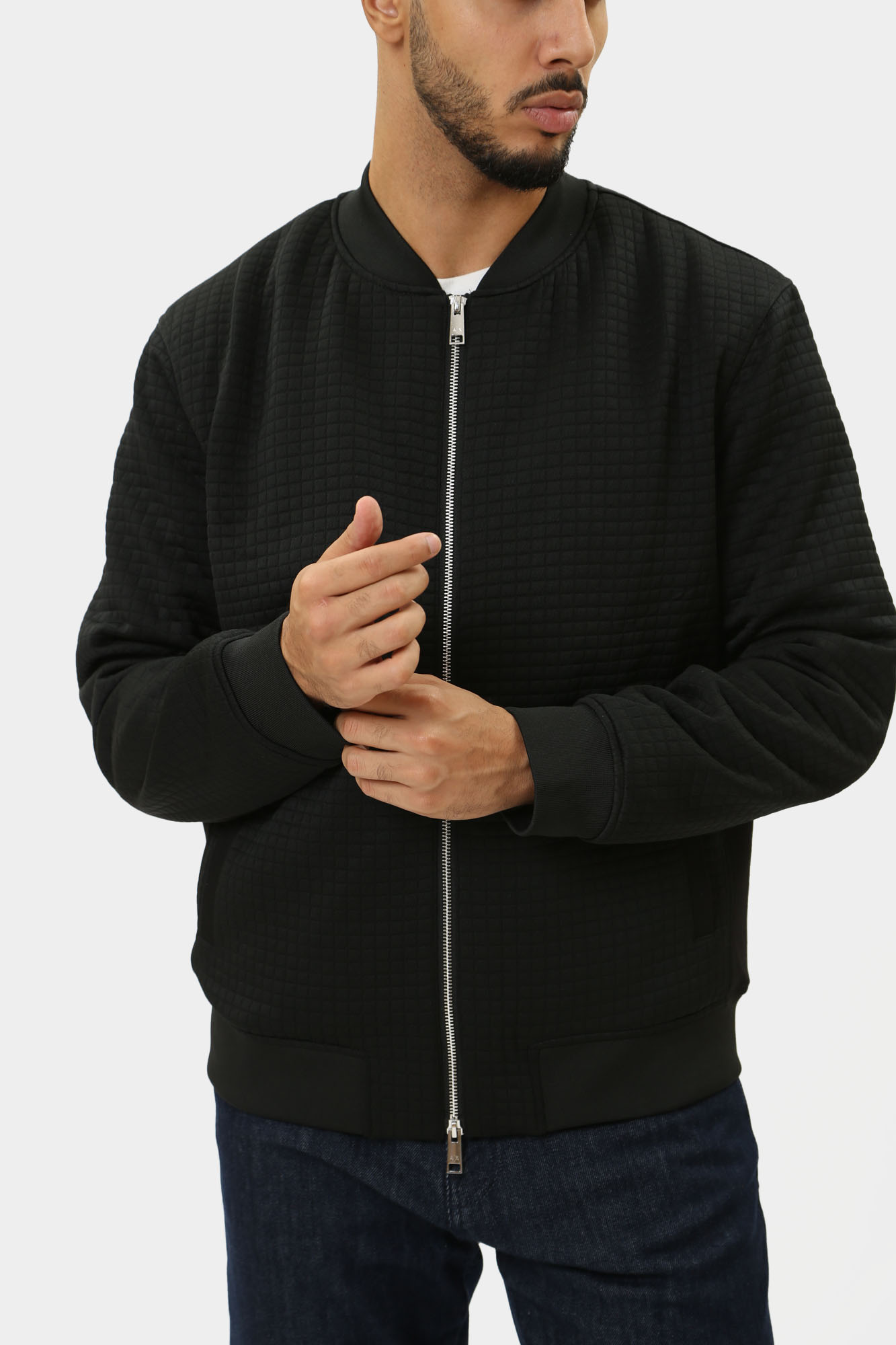 3DZBFW_ZJY8Z Бомбер Armani Exchange Черный