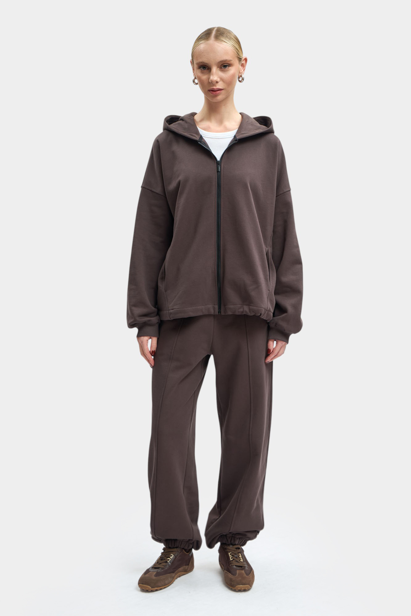 Толстовка The Hills Коричневый