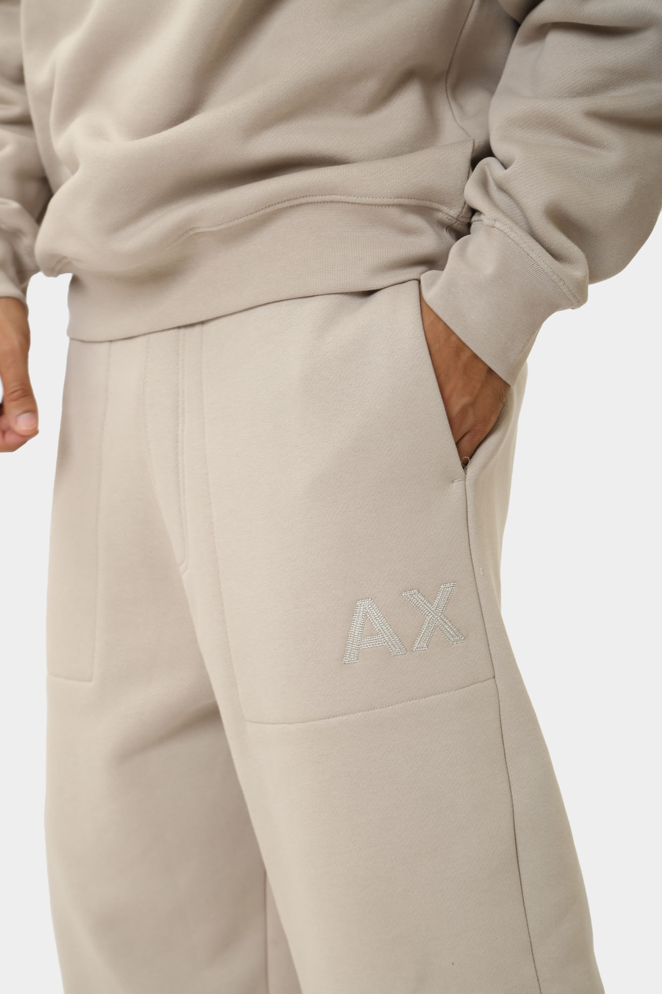 6DZPAA_ZJKAZ_17AB Брюки спортивные Armani Exchange Коричневый