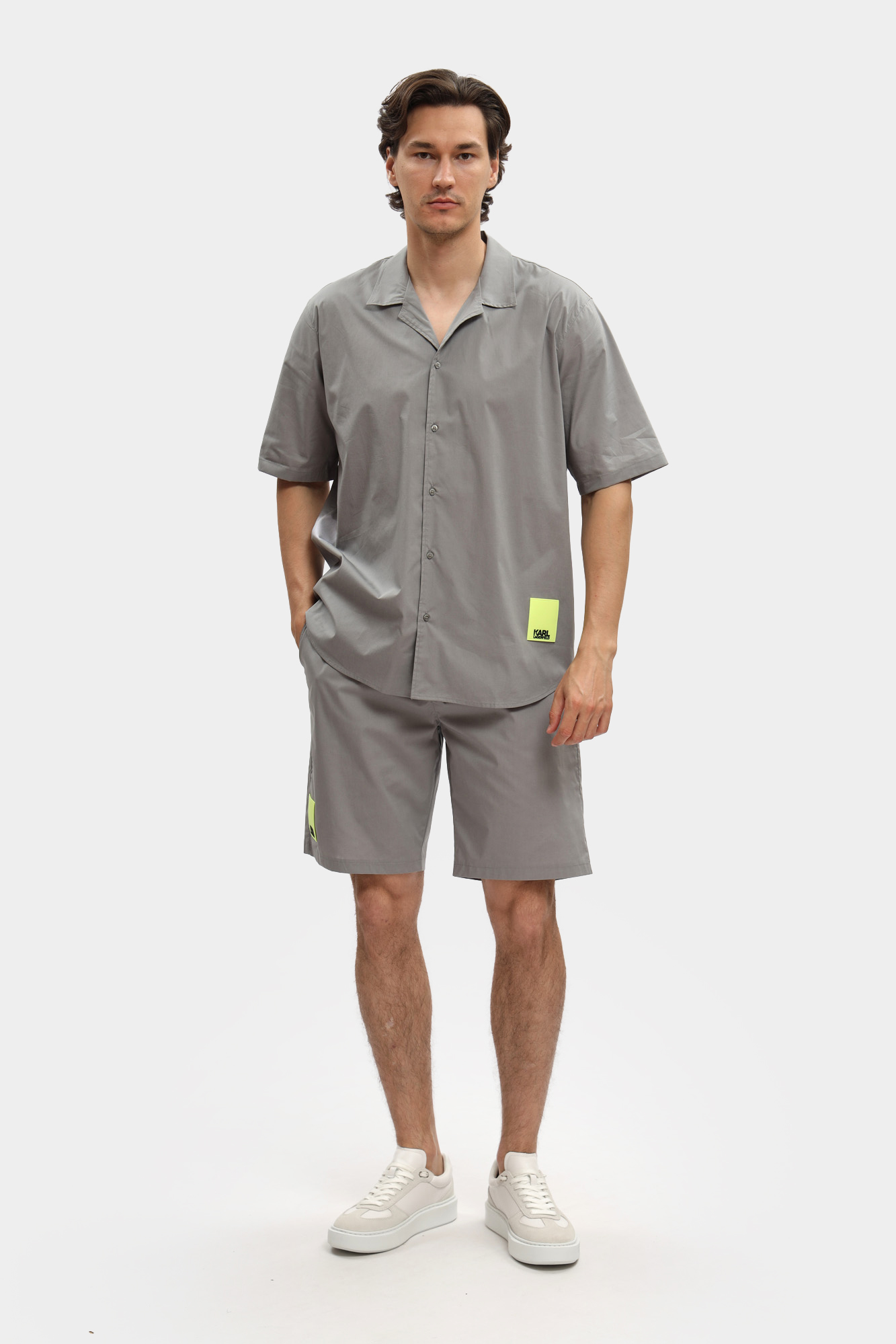 552600_265709 Шорты Karl Lagerfeld Серый