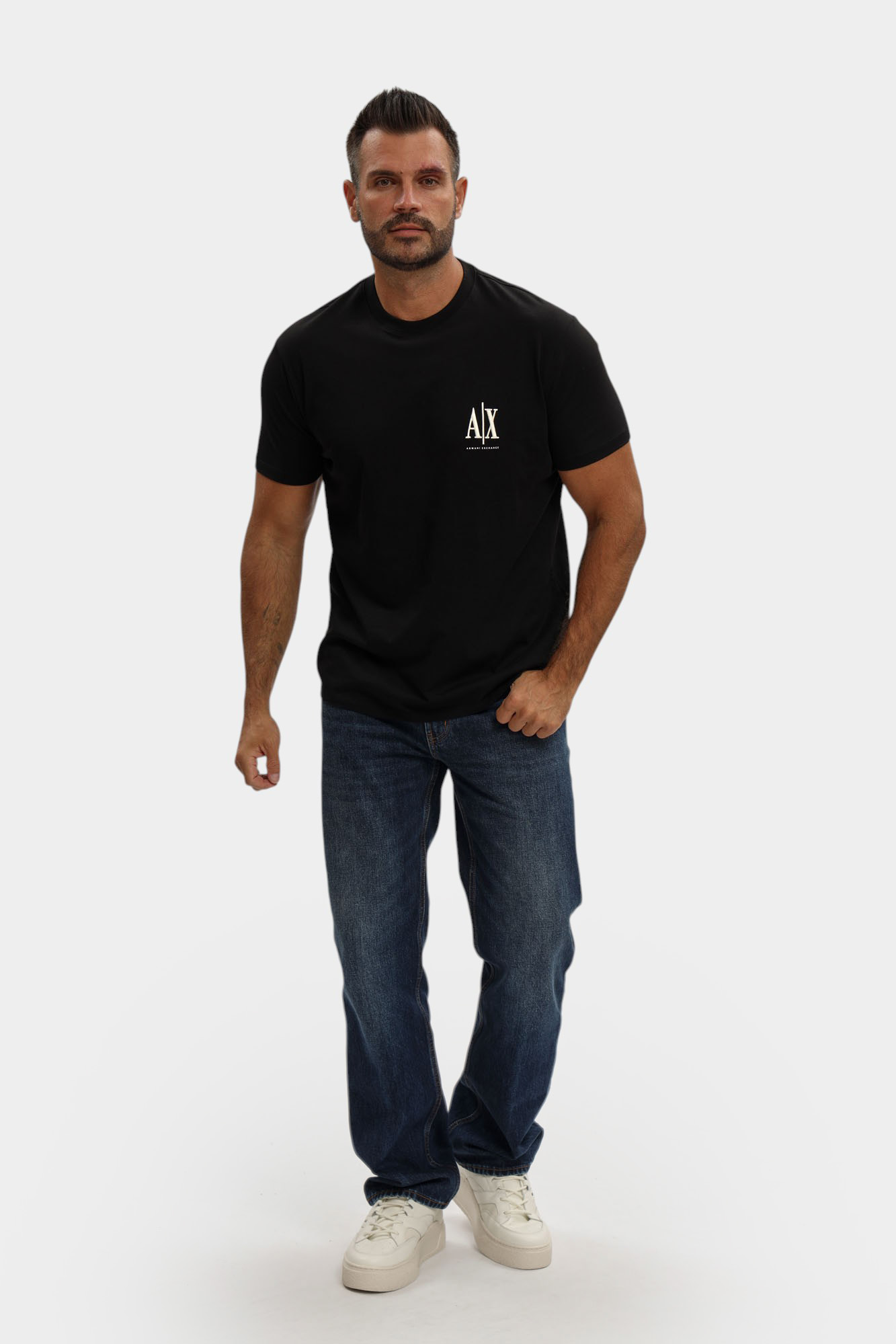 XM000365_AF12308 Футболка Armani Exchange Черный