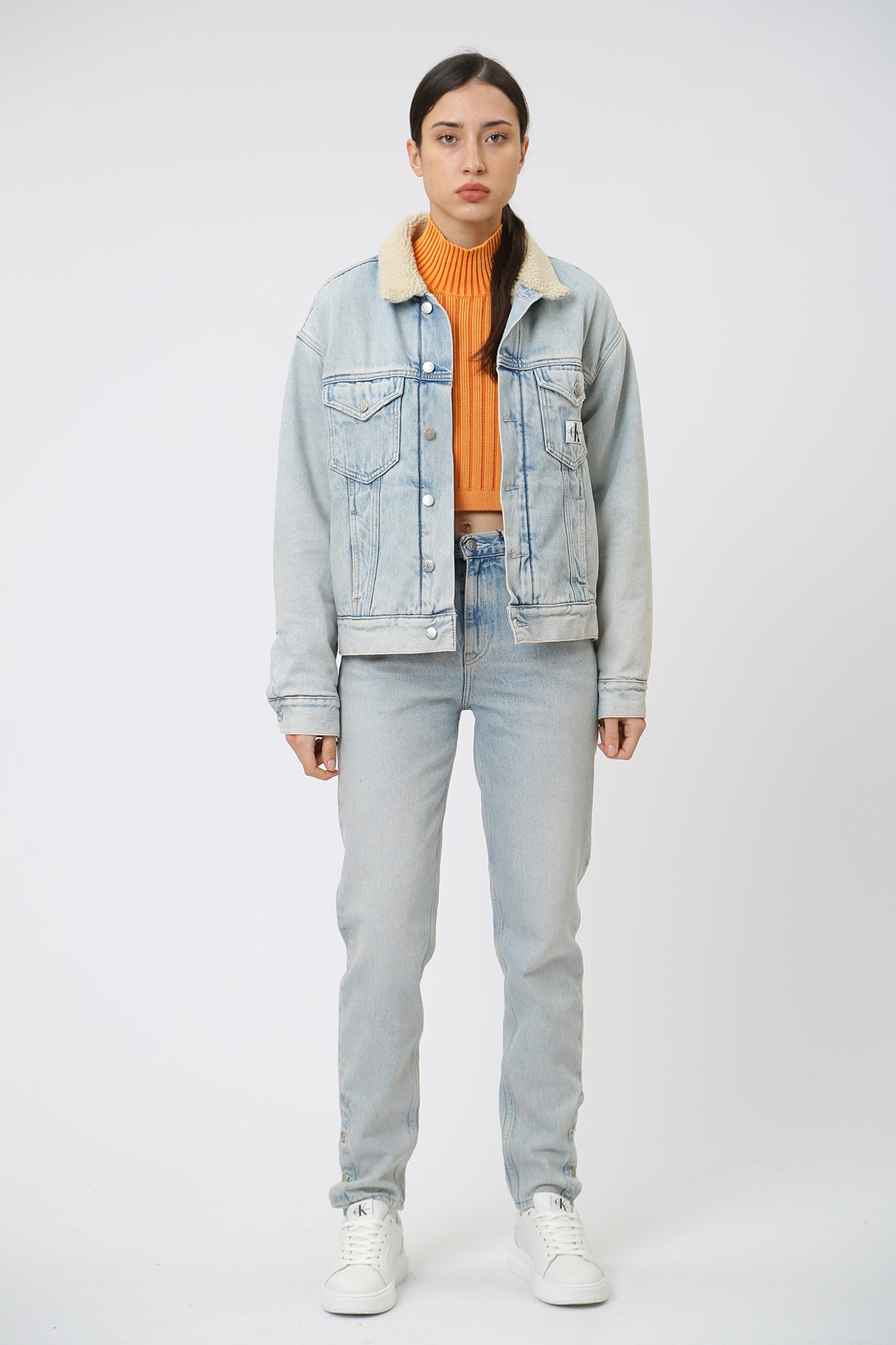 J20J221847 куртка джинсовая calvin klein jeans 