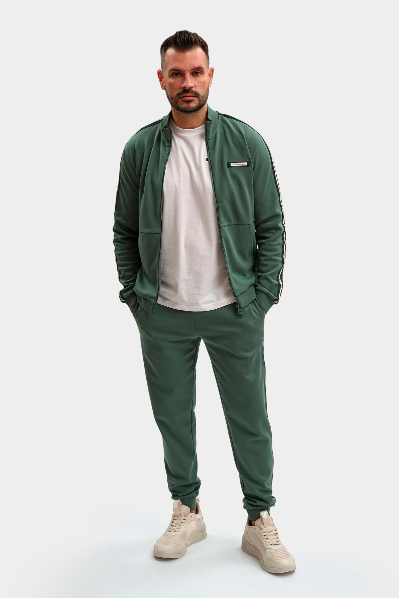 7M001479_AF12660 Джемпер EA7 Зеленый