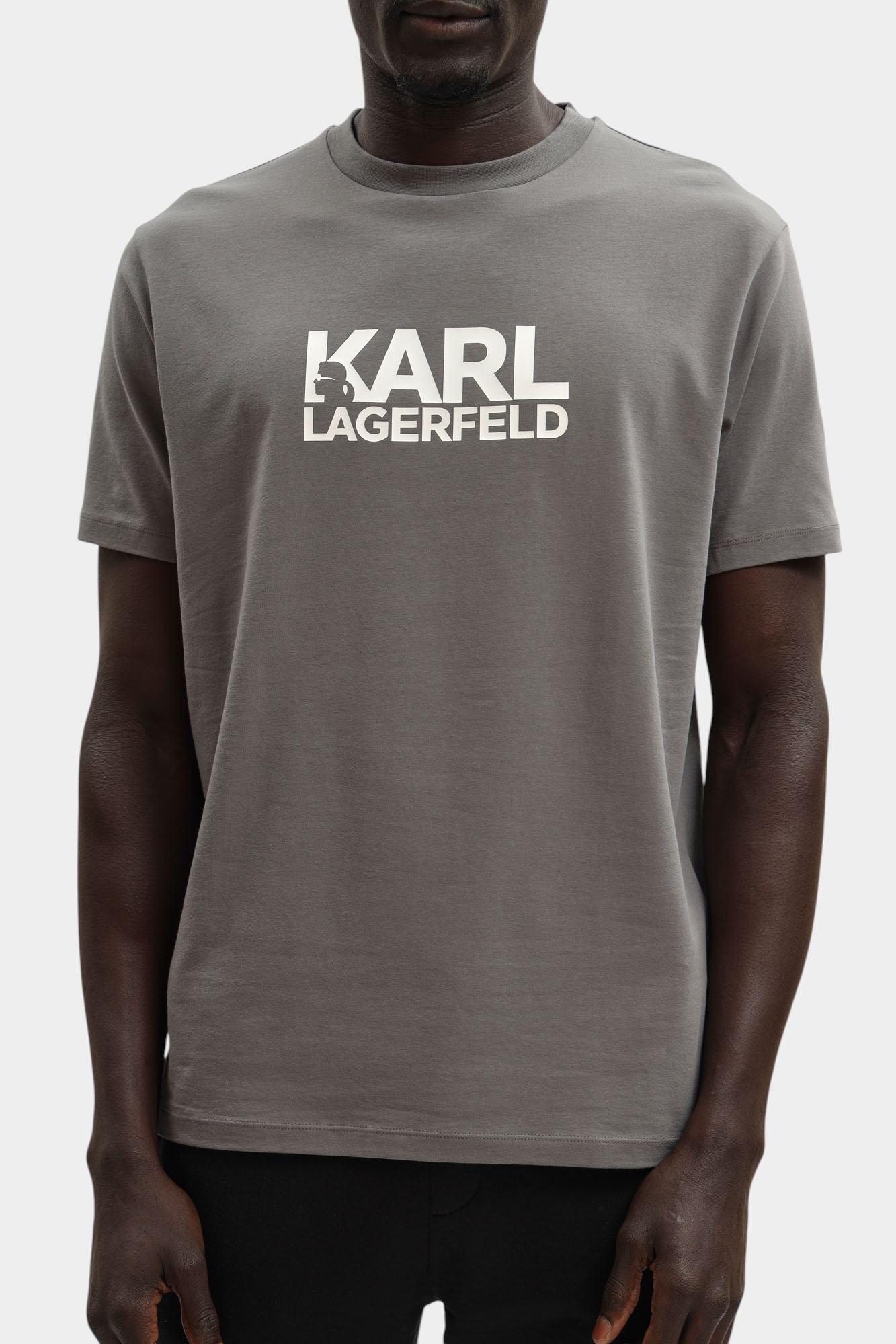 561235_755780 Футболка Karl Lagerfeld Серый