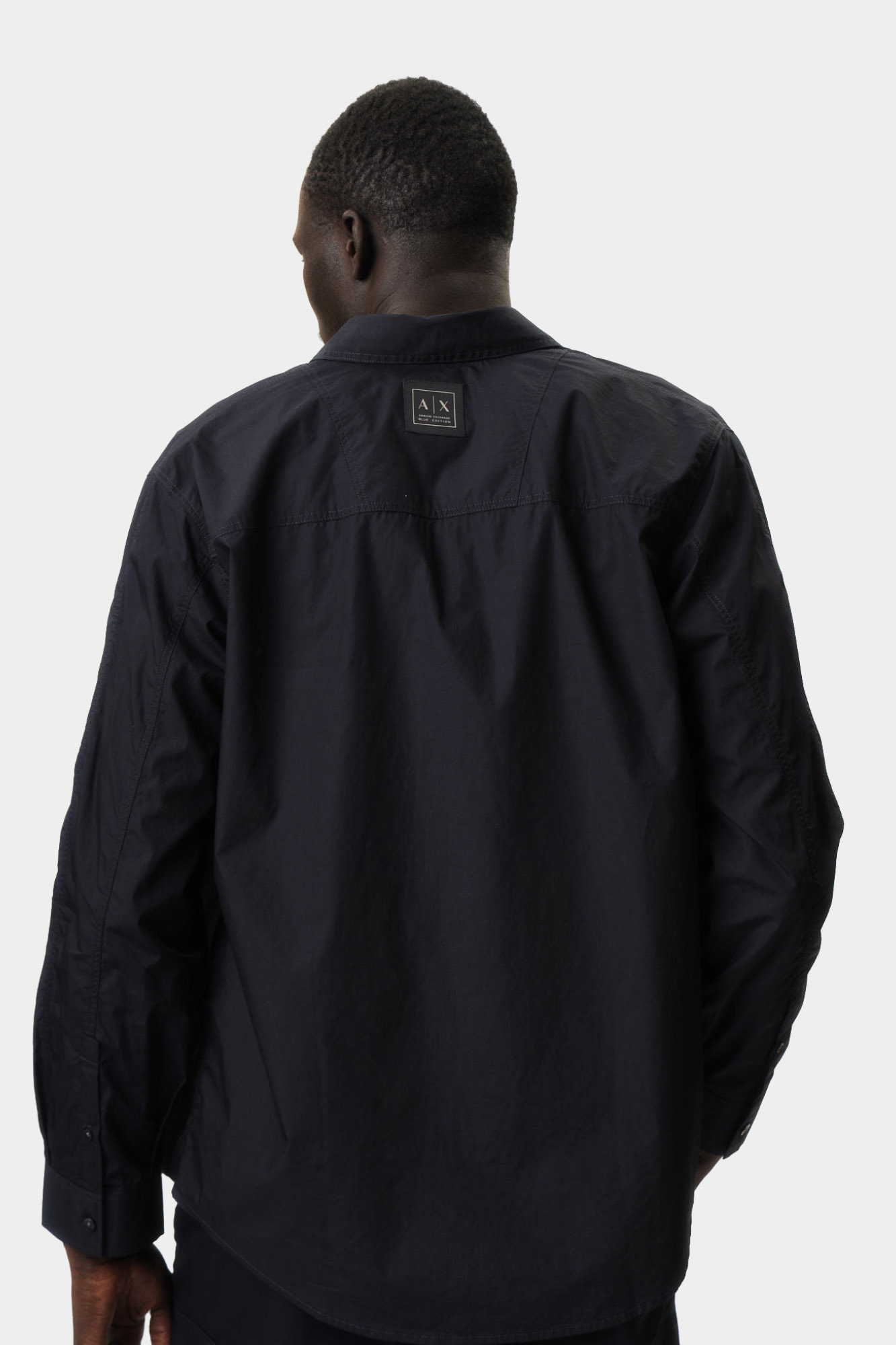 XM000374_AF12994 Рубашка с длинным рукавом Armani Exchange Синий