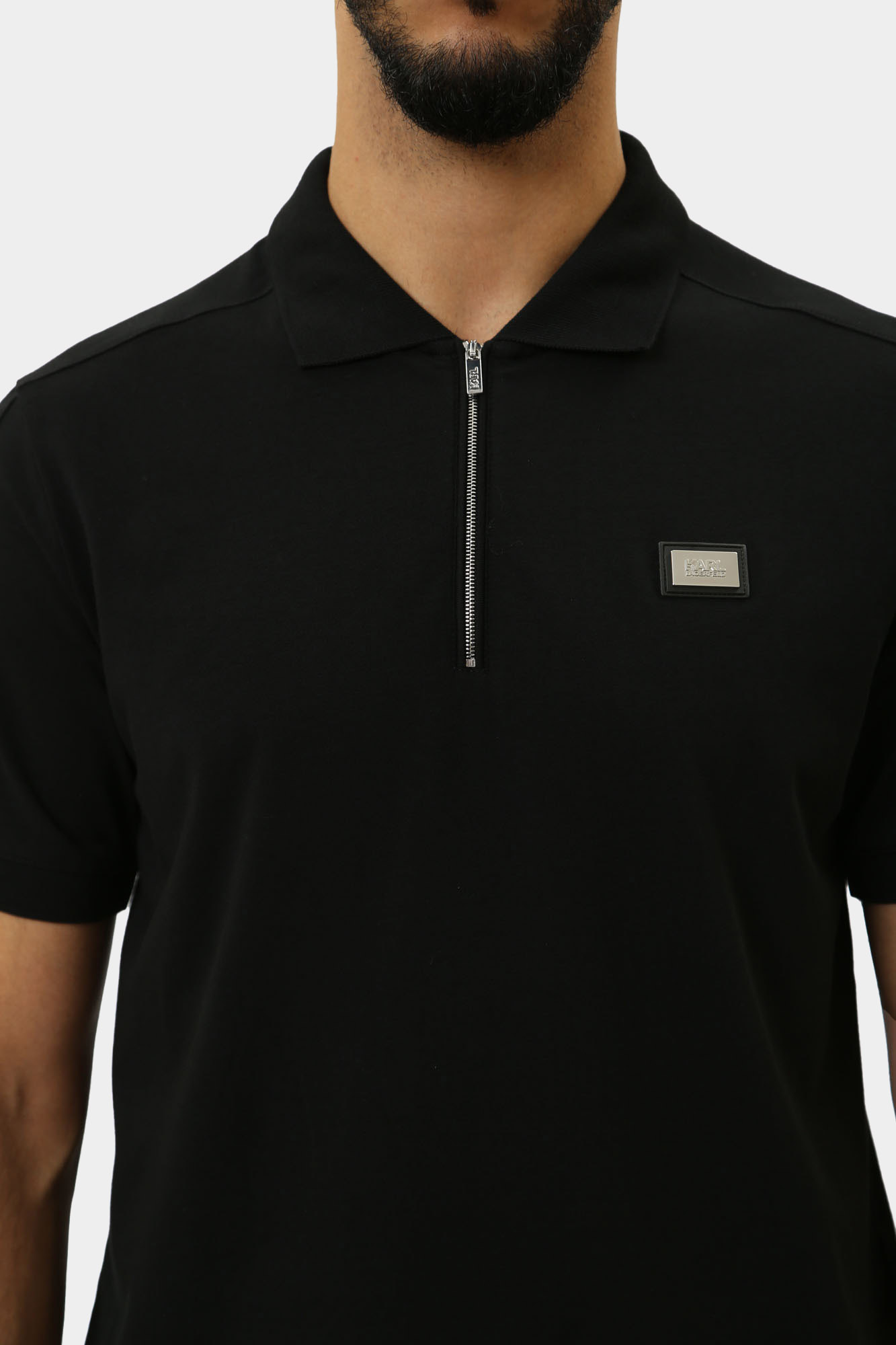 544221_745018 Поло Karl Lagerfeld Черный