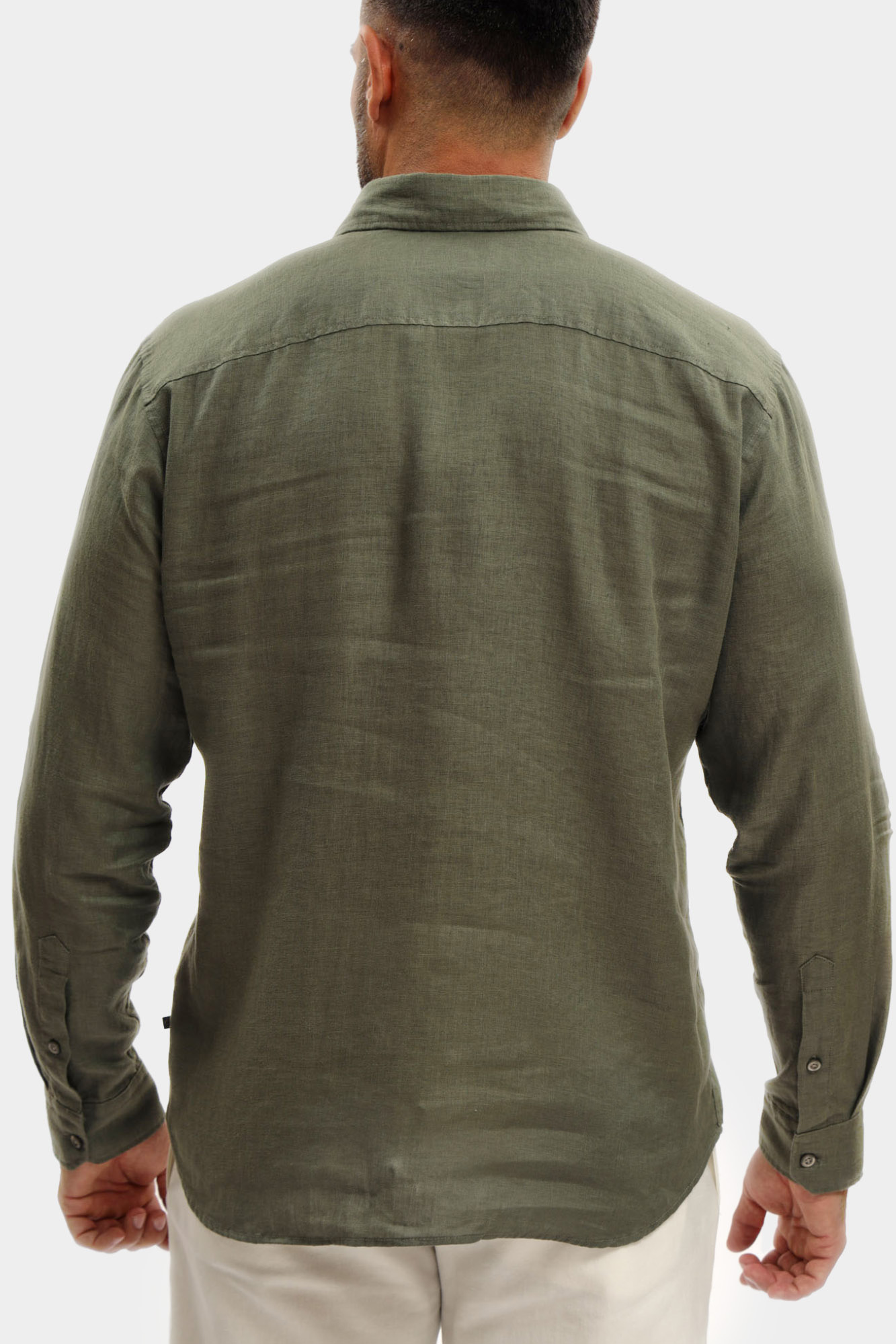 30046090_10017515 Рубашка Strellson Хаки