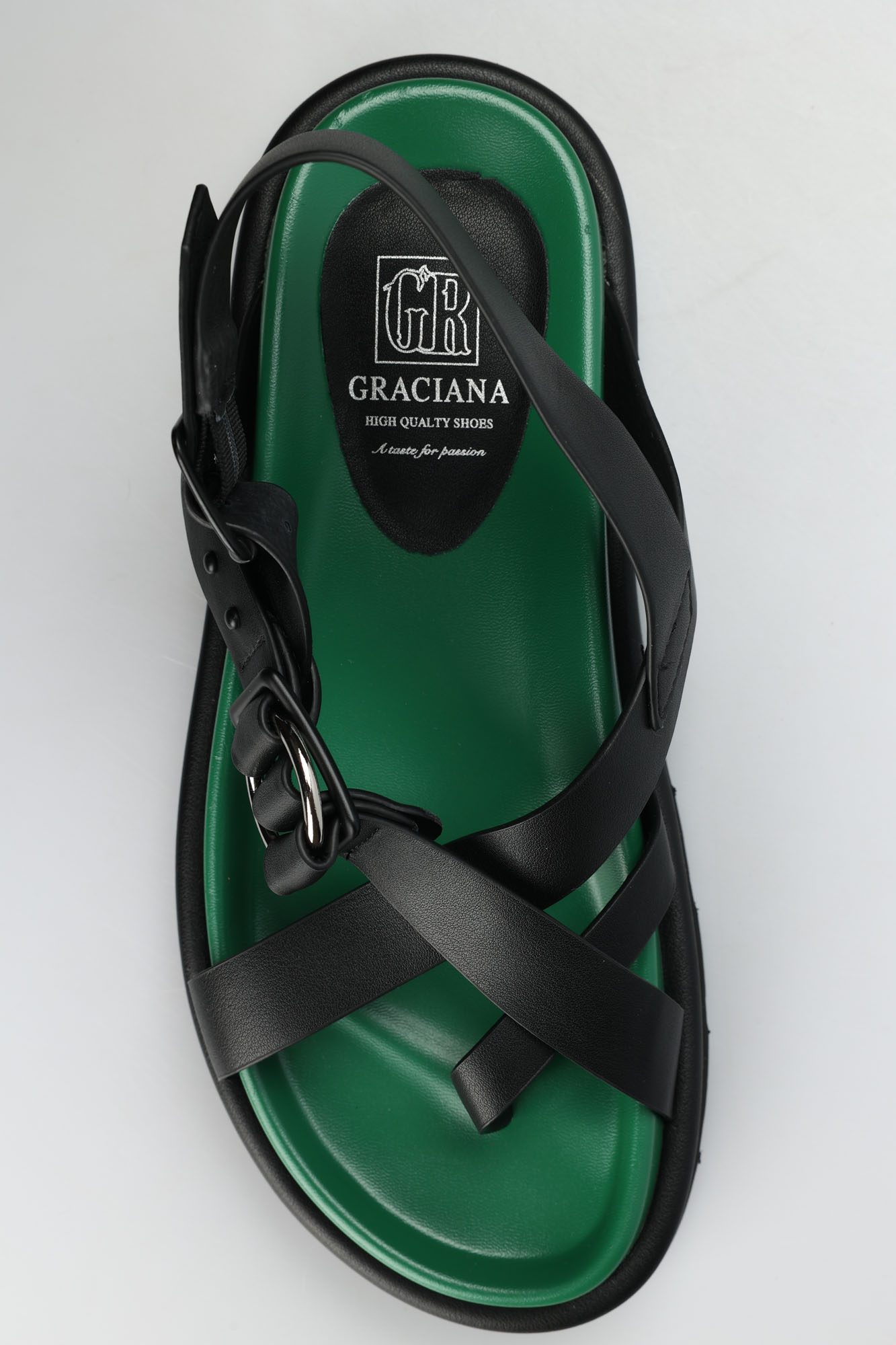 QS569-F201 Сандалии Graciana Черный