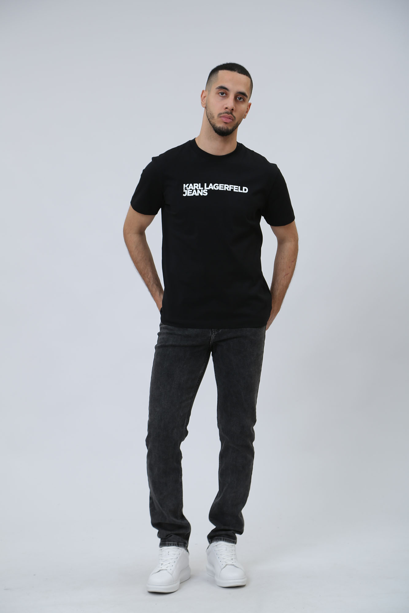 240D1115 Джинсы SLIM  Karl Lagerfeld Jeans Серый