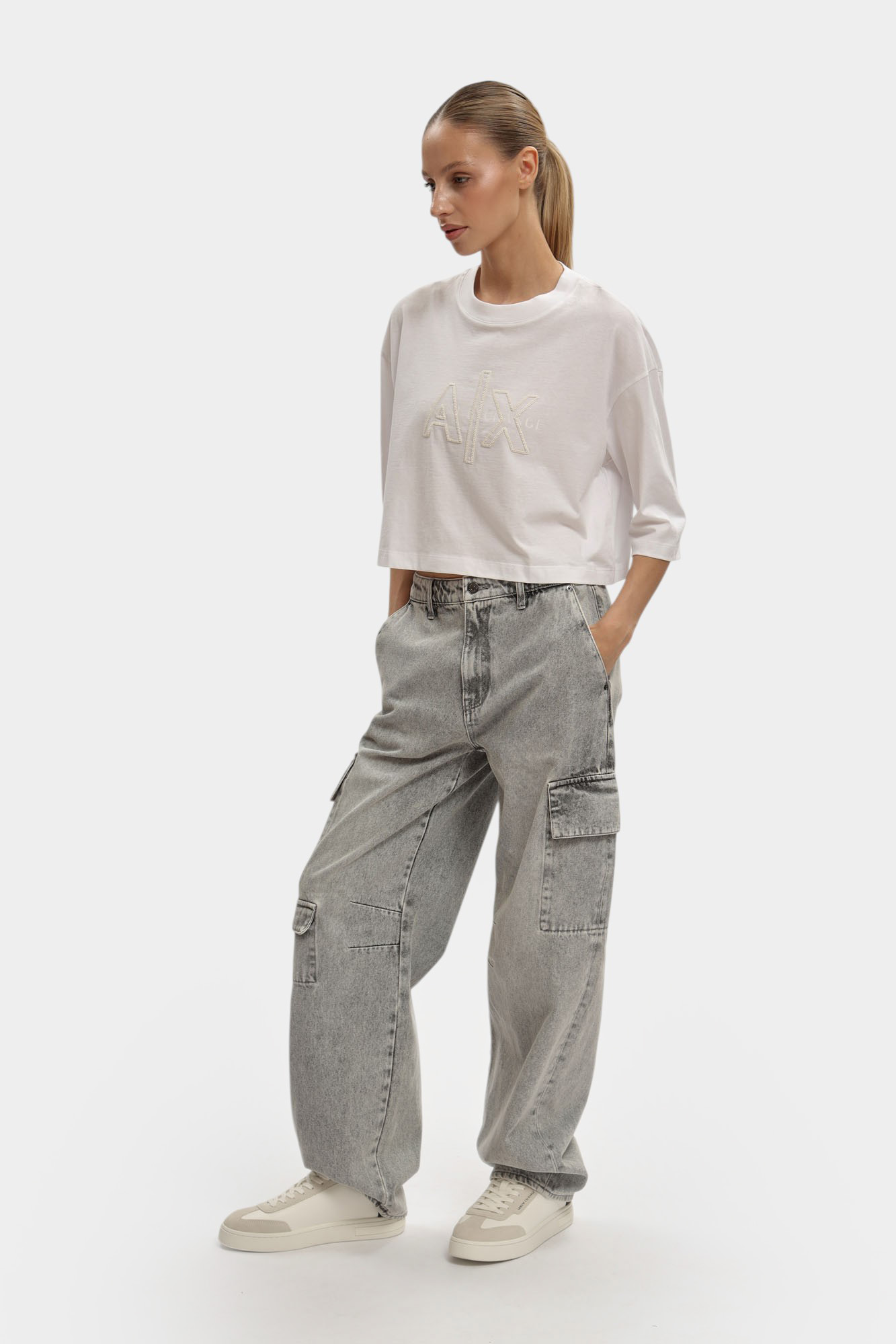 XW001080_AF10356 футболка armani exchange 