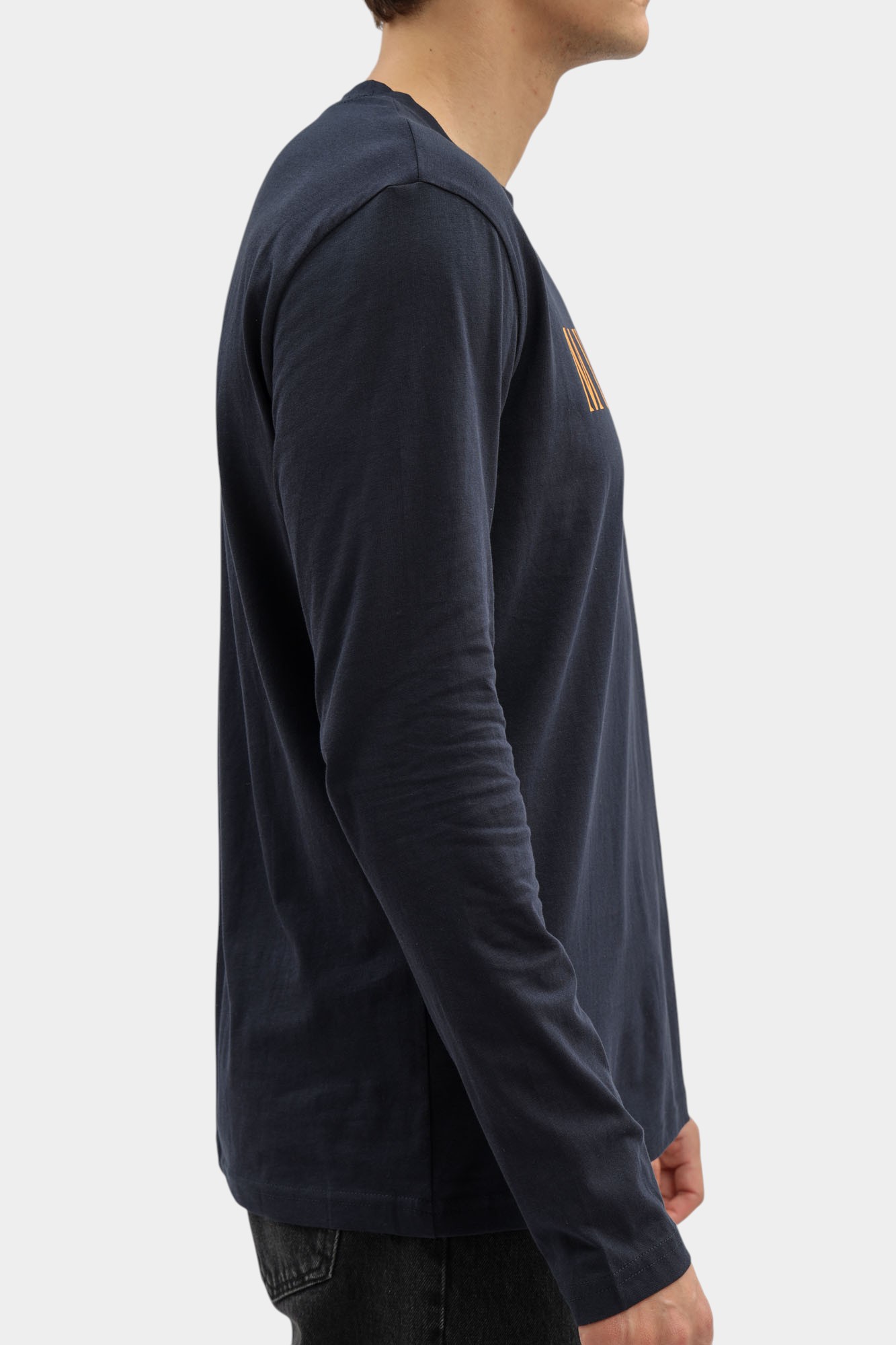 1016873 Лонгслив Mustang Синий