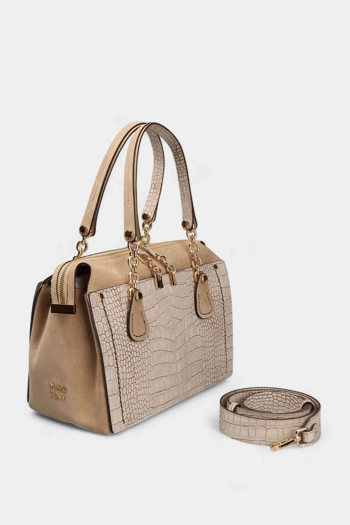8399beige Сумка Marc Cony Бежевый
