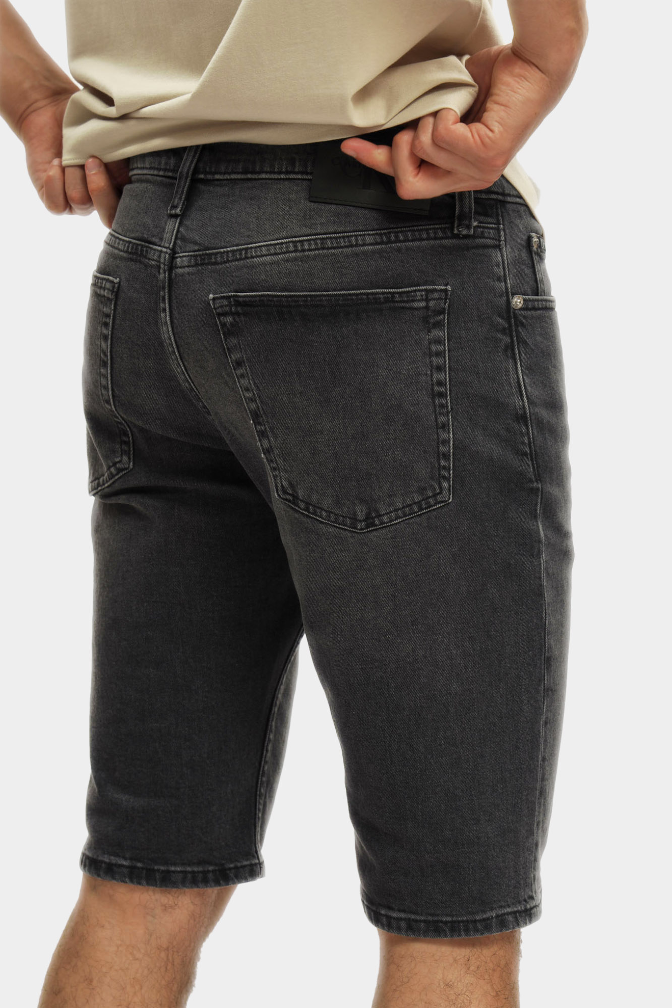 J30J327515 Шорты джинсовые Calvin Klein Jeans Серый