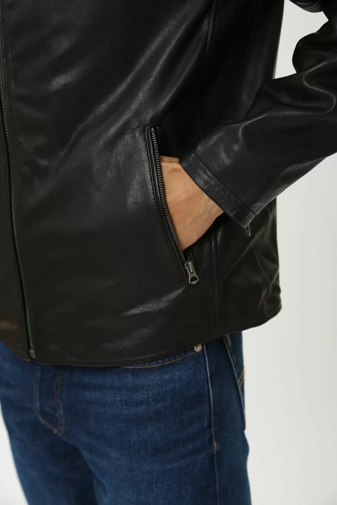 PM402991 Куртка кожаная Pepe Jeans Черный