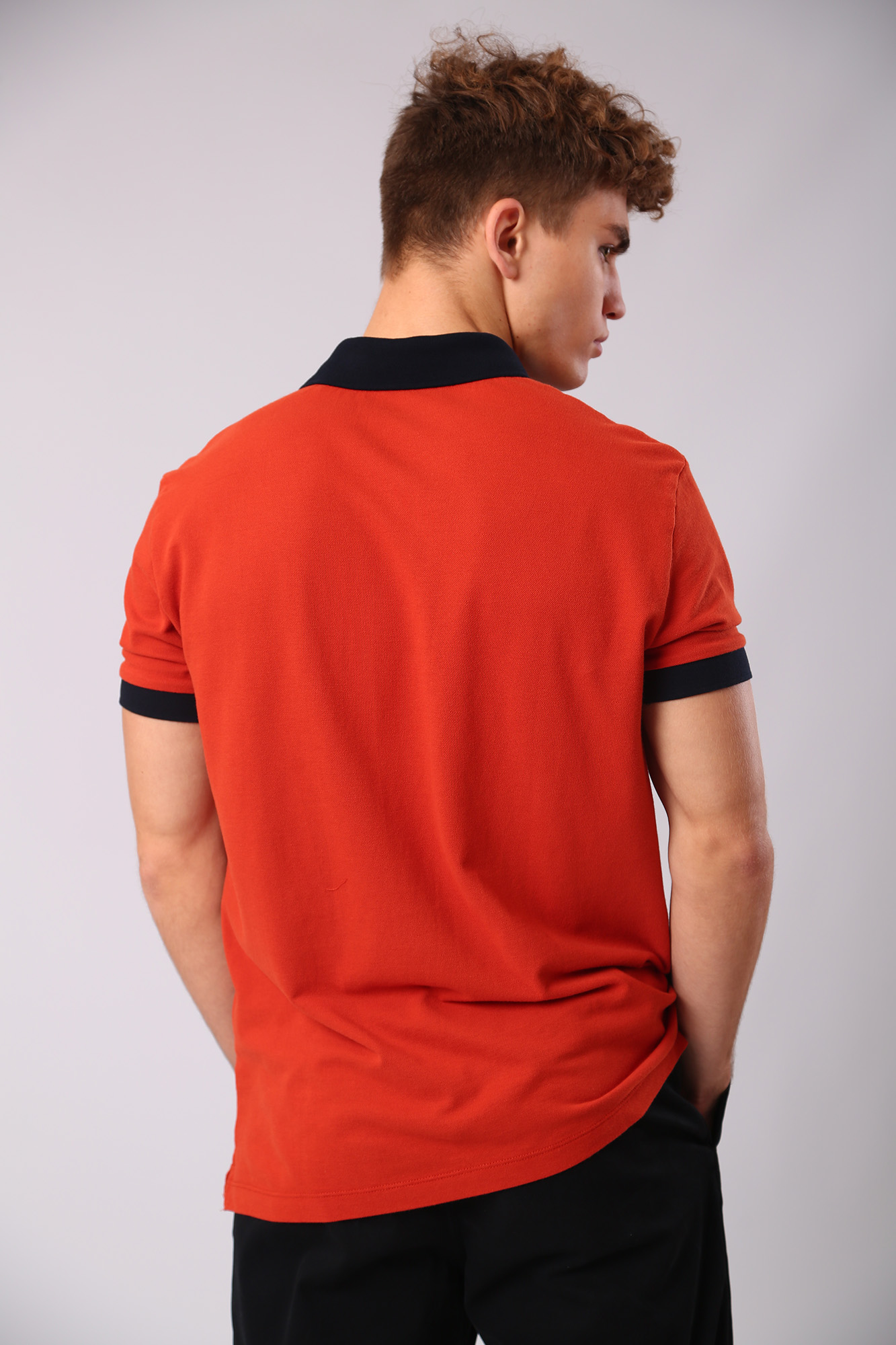 6LZFLC_ZJNEZ Поло Armani Exchange Коричневый