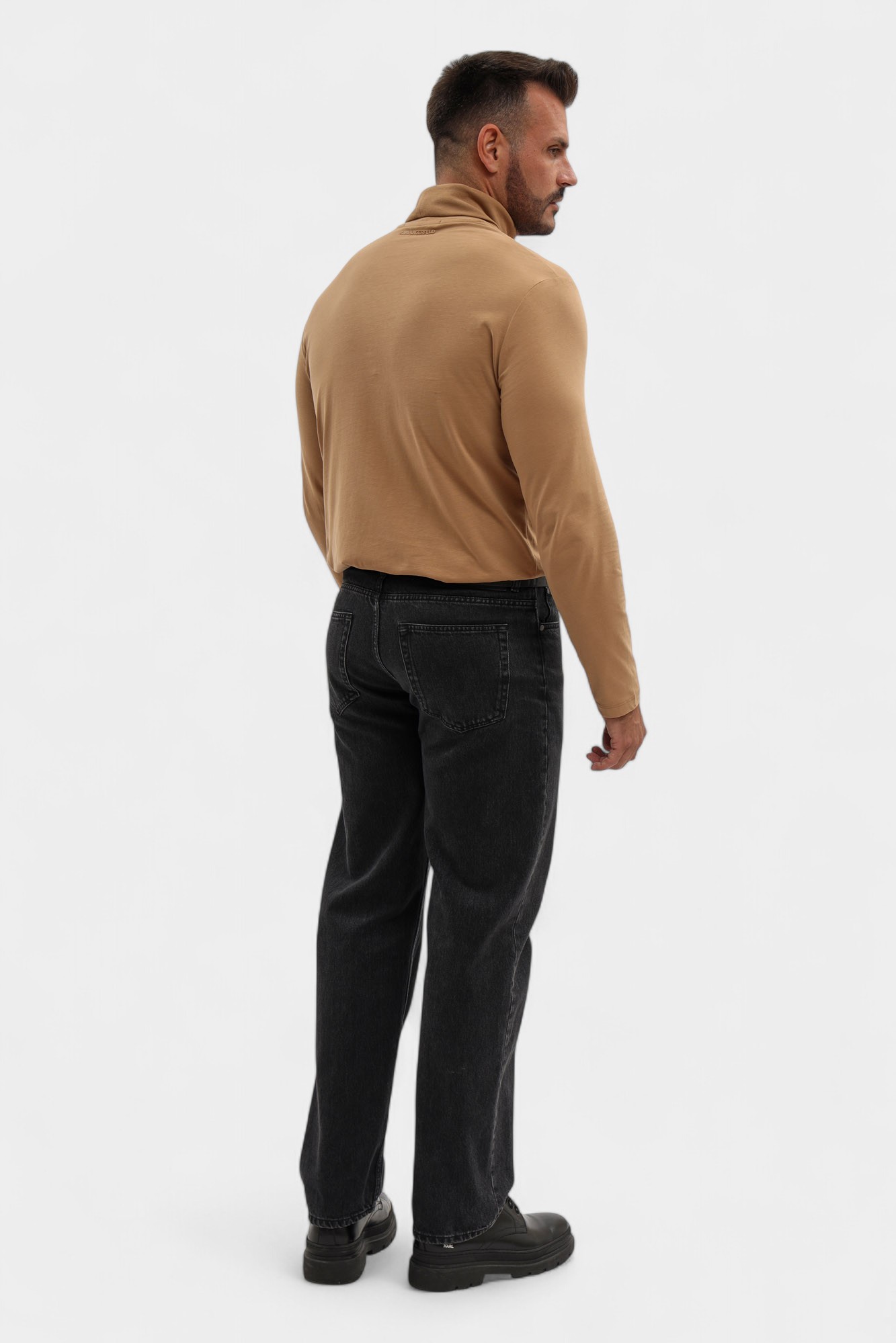 554226_755023 Лонгслив Karl Lagerfeld Коричневый