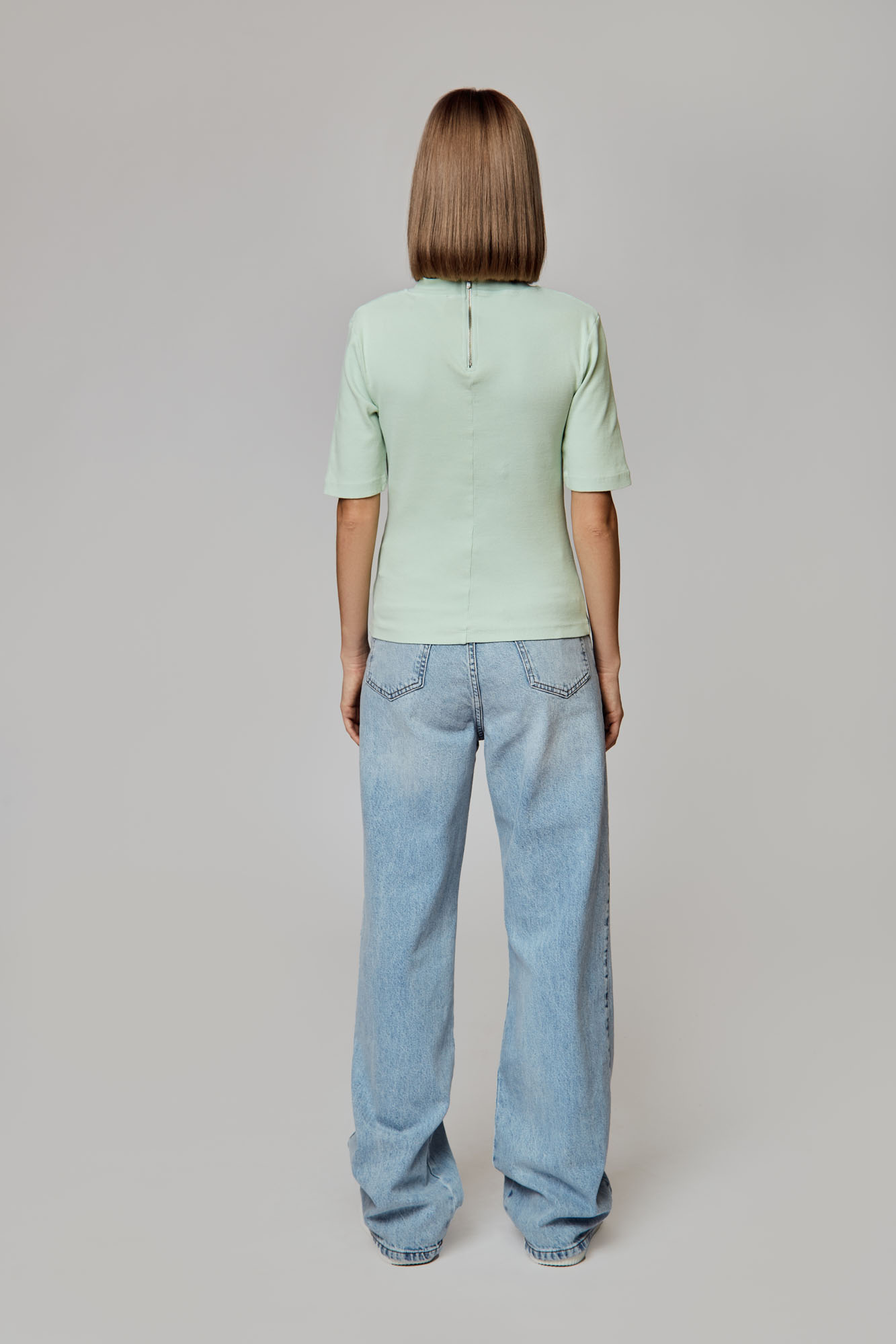 VW-OMA-33-342 брюки джинсовые van mich 