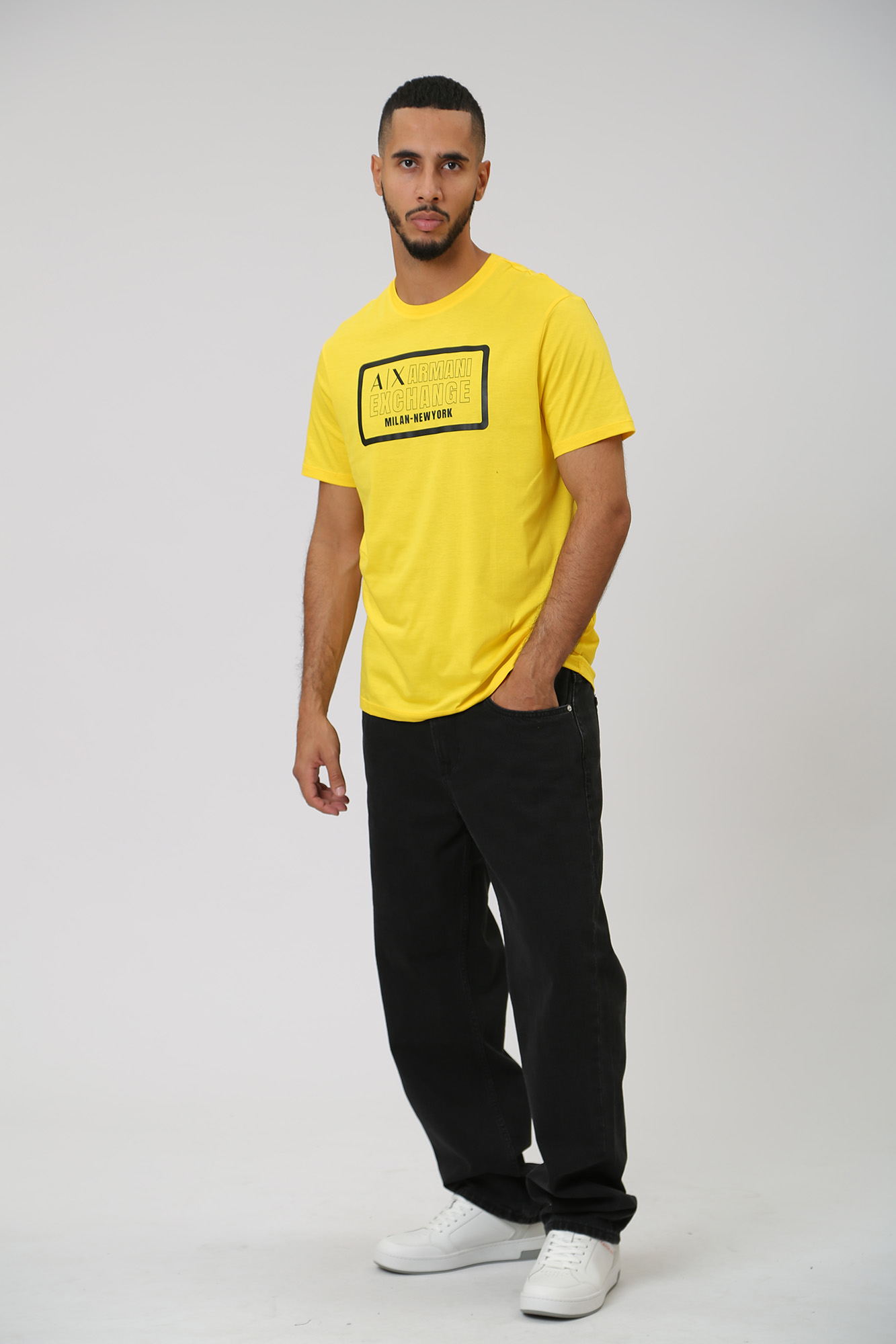 6RZTAD_ZJA5Z Футболка Armani Exchange Желтый