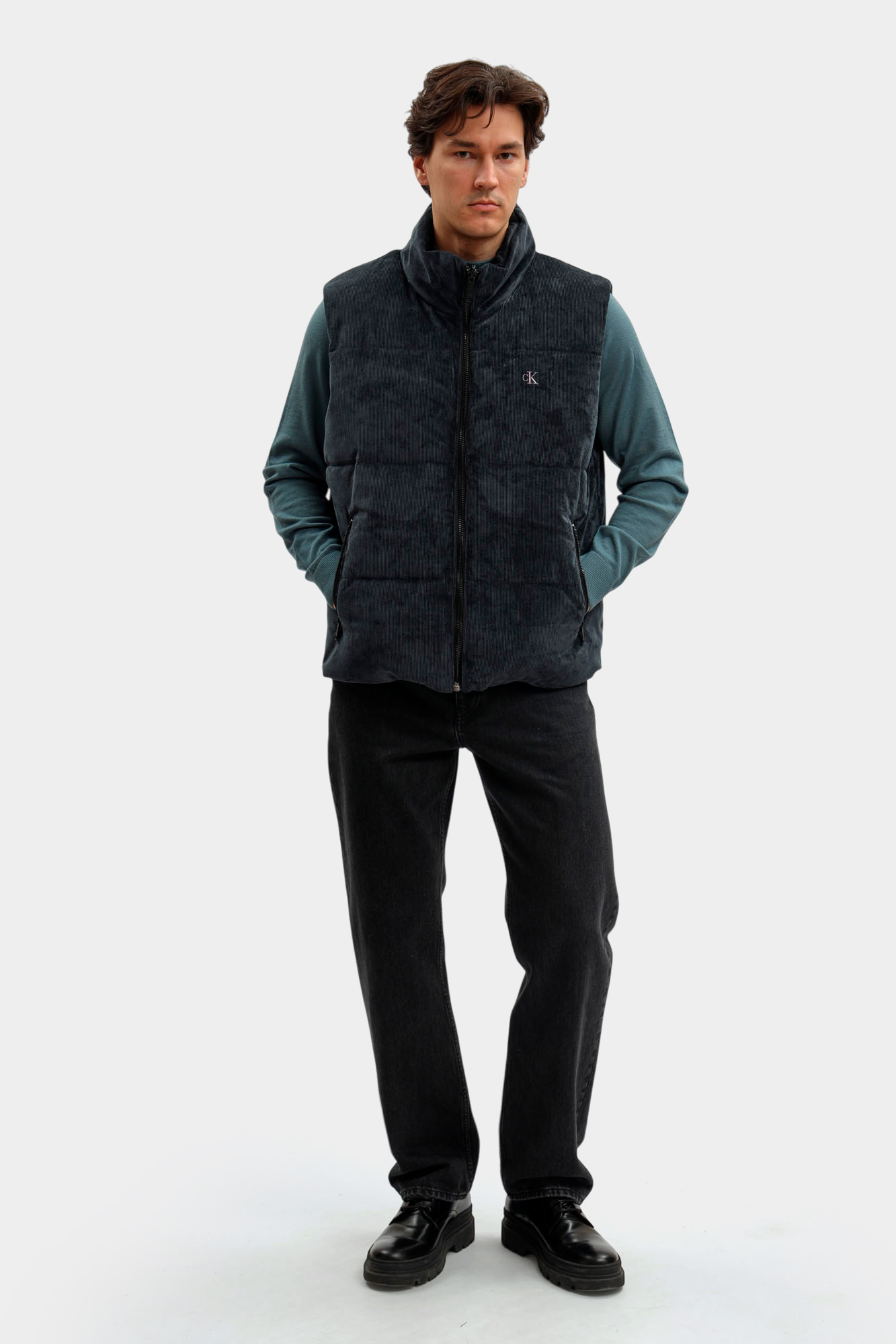 LV04RD519G Жилет Calvin Klein Jeans Синий