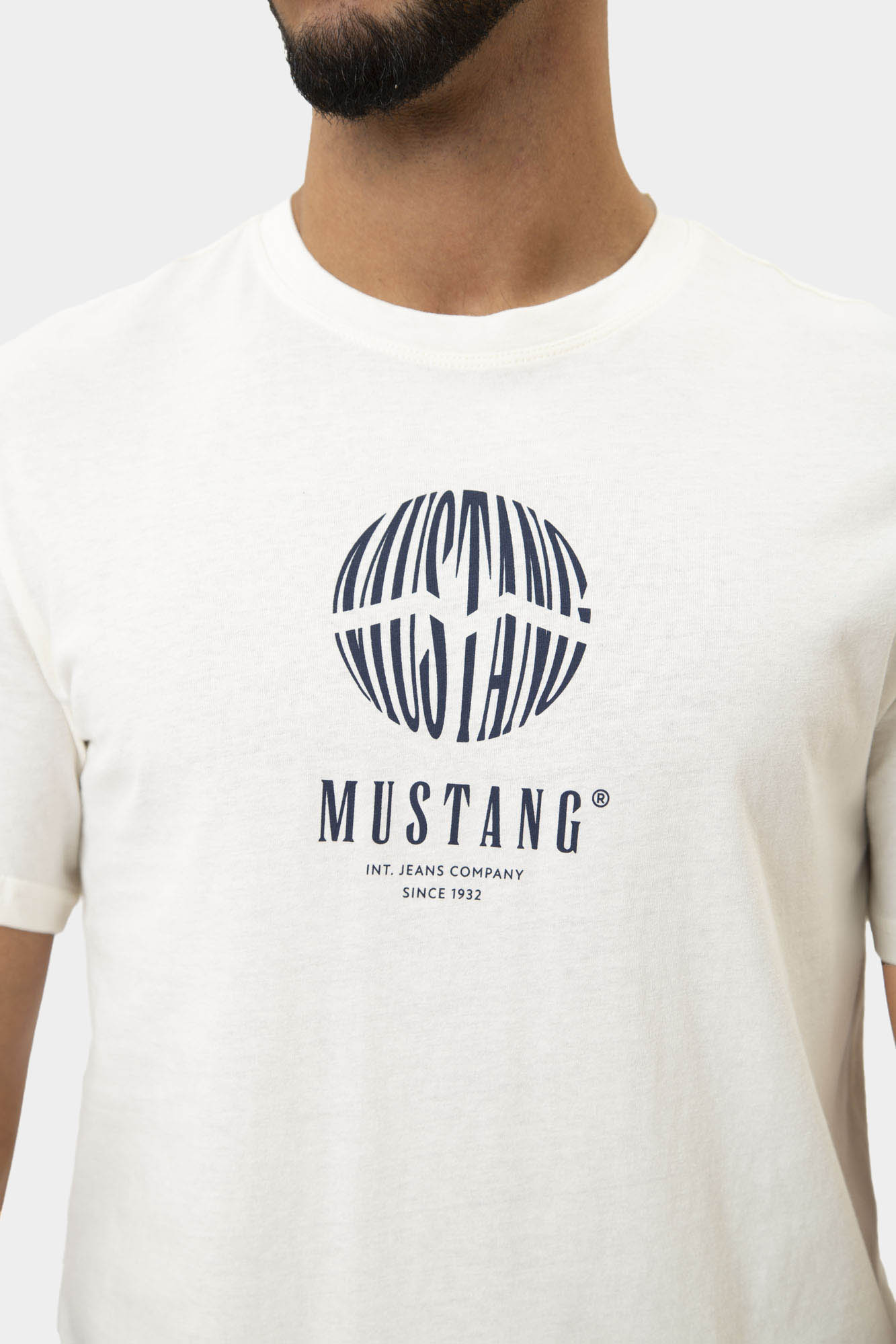 1014951 Футболка Mustang Белый