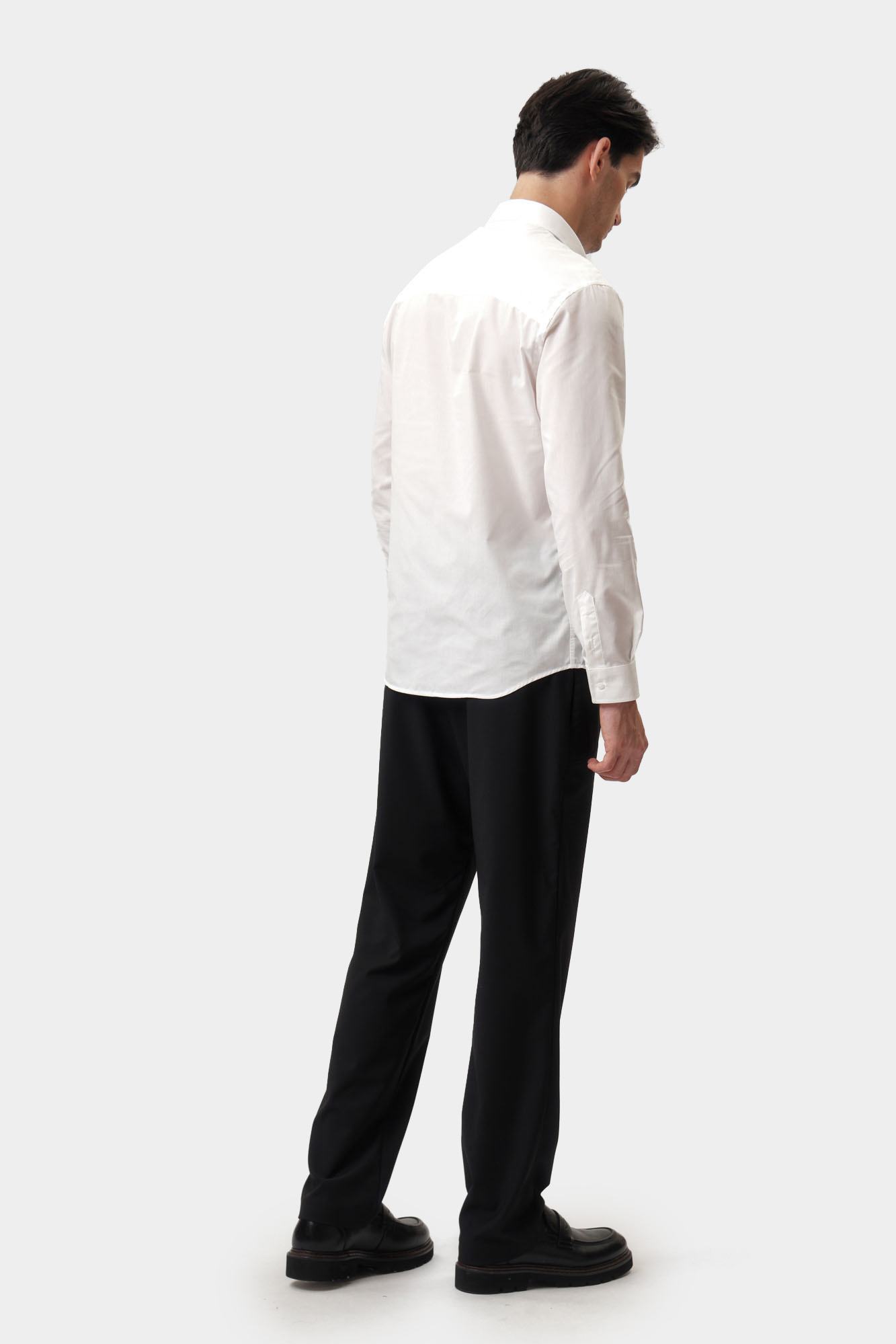 BMS0823 Рубашка с длинным рукавом Bikkembergs Белый