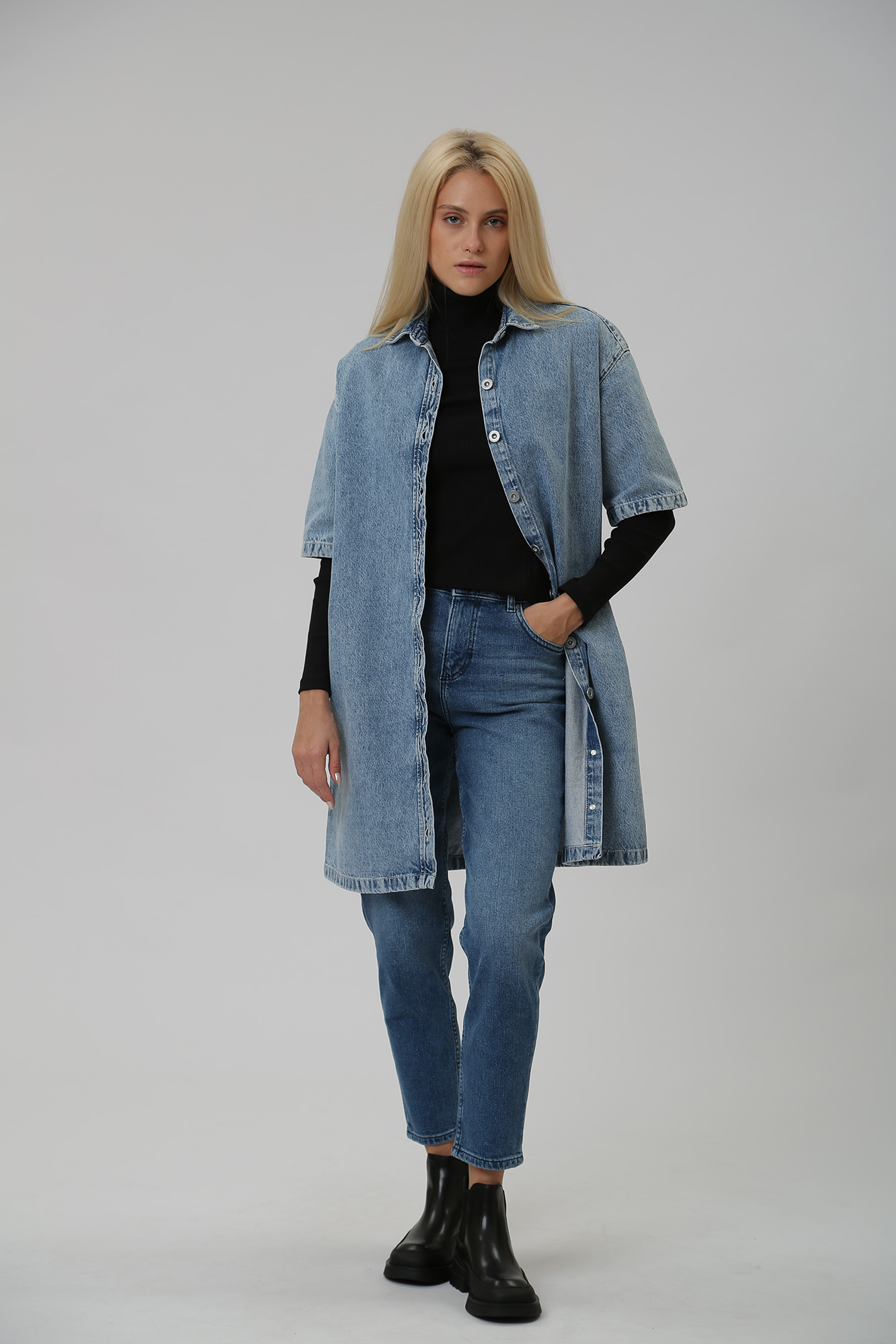 1014296-5000 джинсы charlotte tapered mustang 