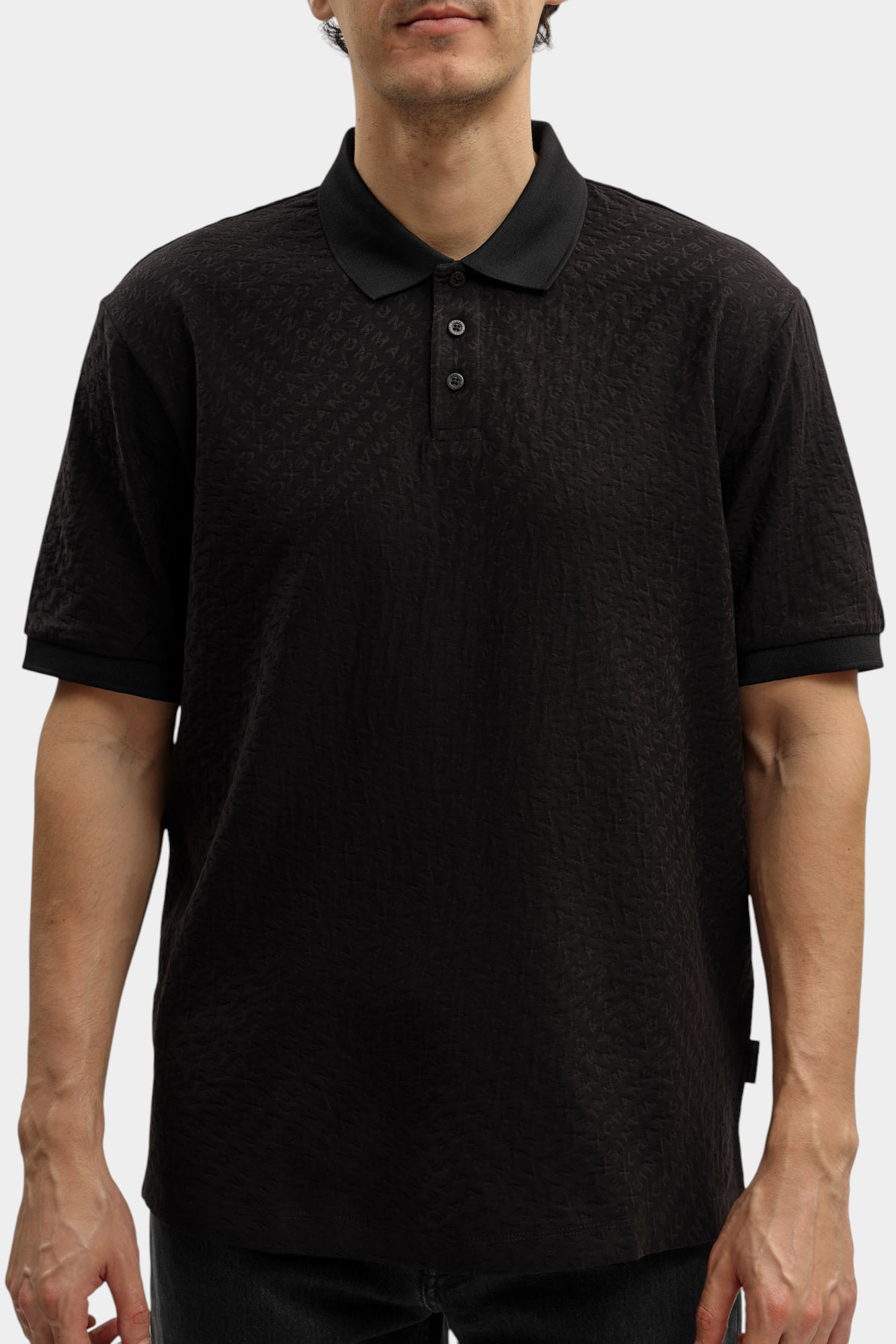 XM001882_AF10337 Поло Armani Exchange Черный