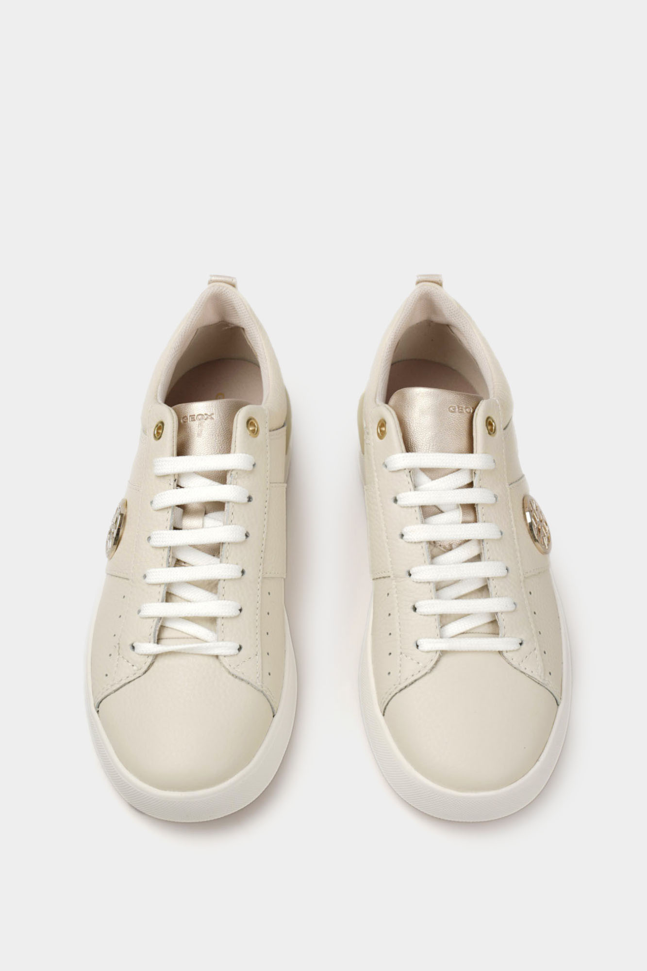 D55QFA046ARC Кеды Geox Бежевый