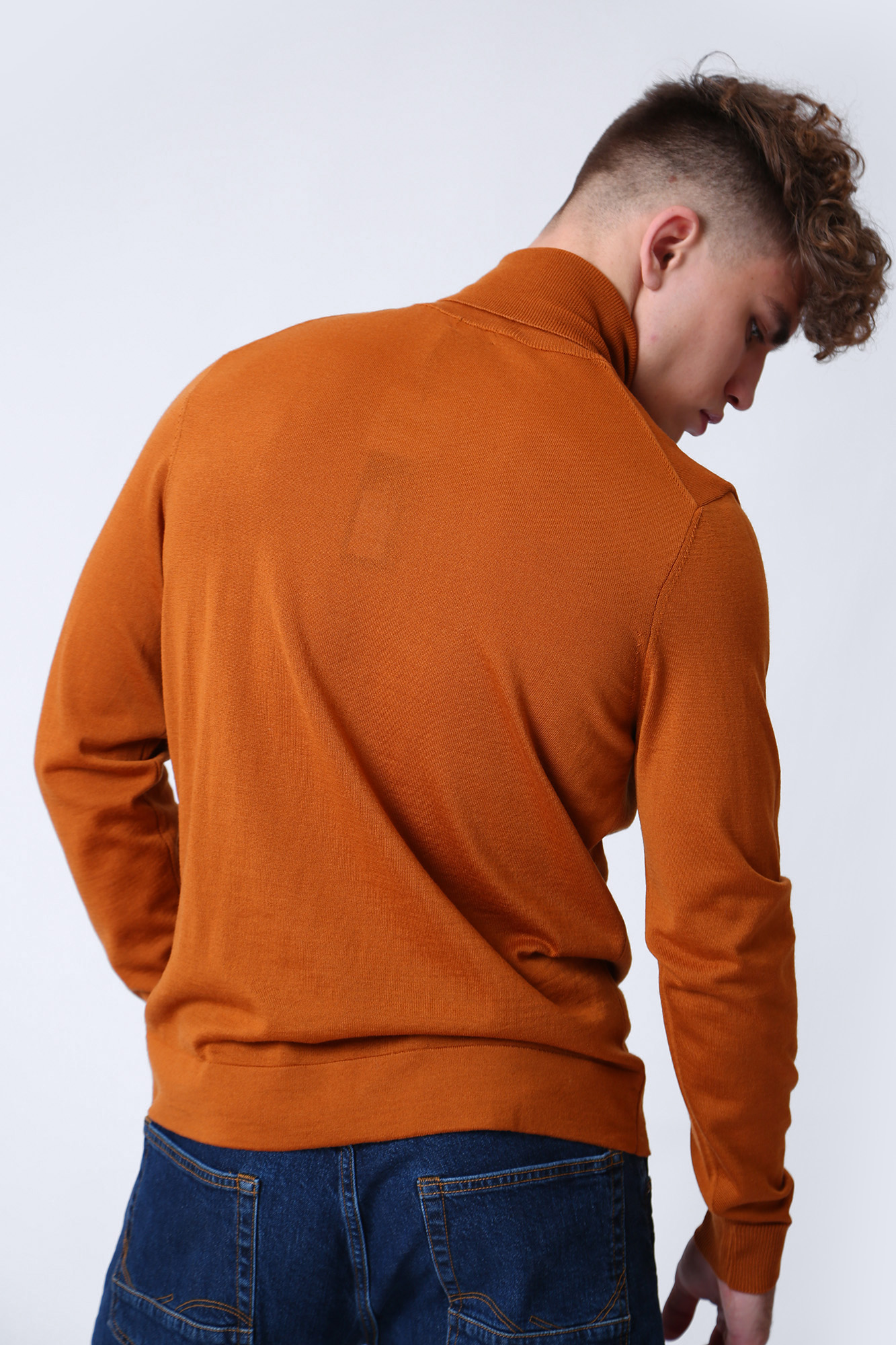 30032742_10012097 Водолазка Strellson Оранжевый