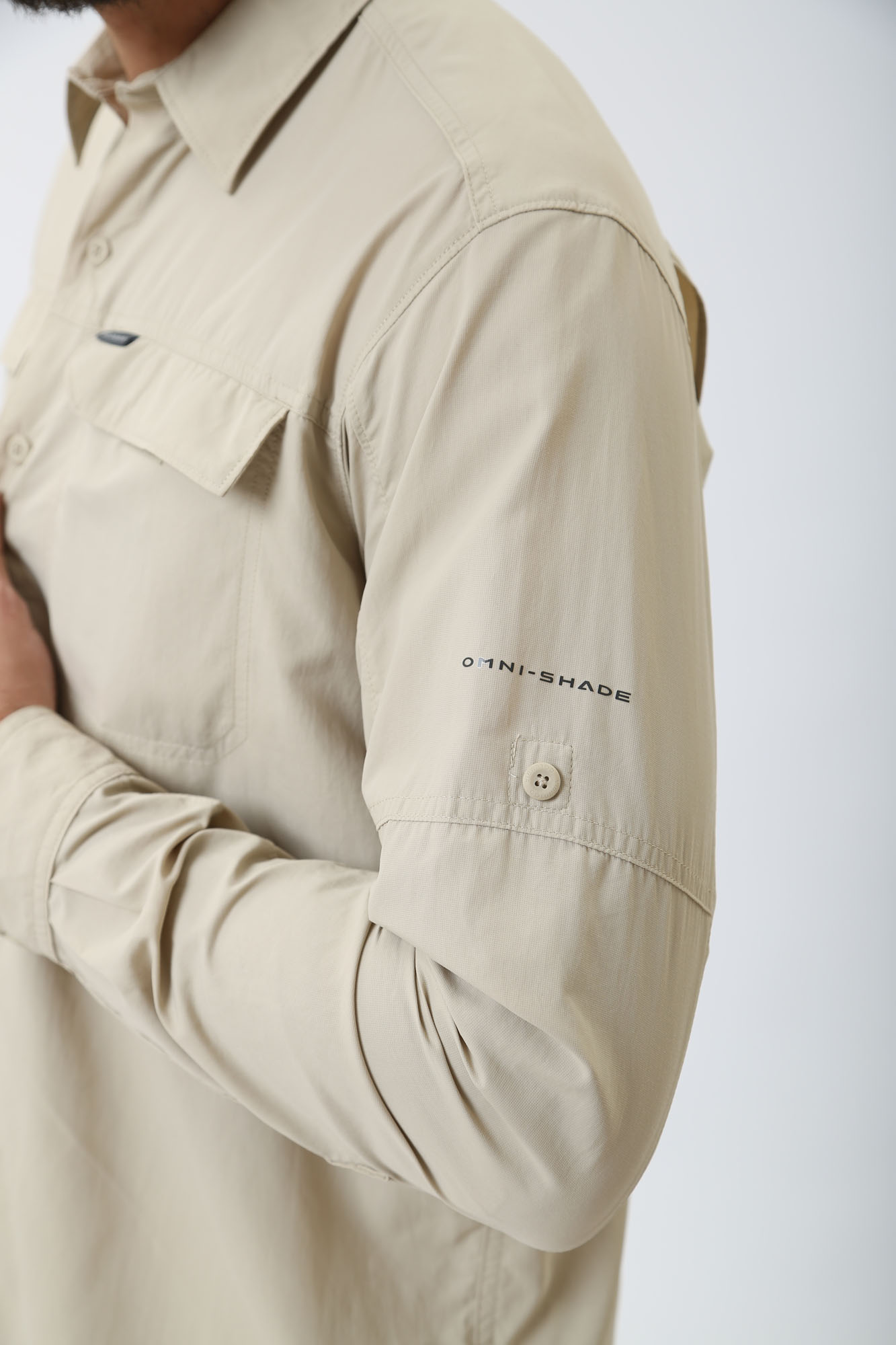 1839311 Рубашка с длинным рукавом Columbia Бежевый