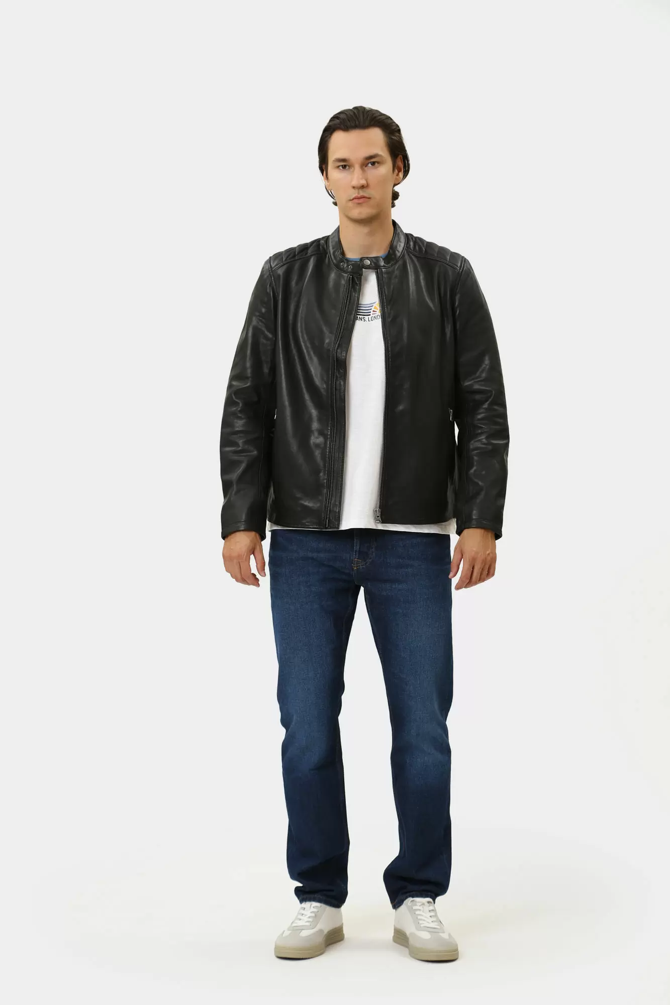 PM402991 Куртка кожаная Pepe Jeans Черный