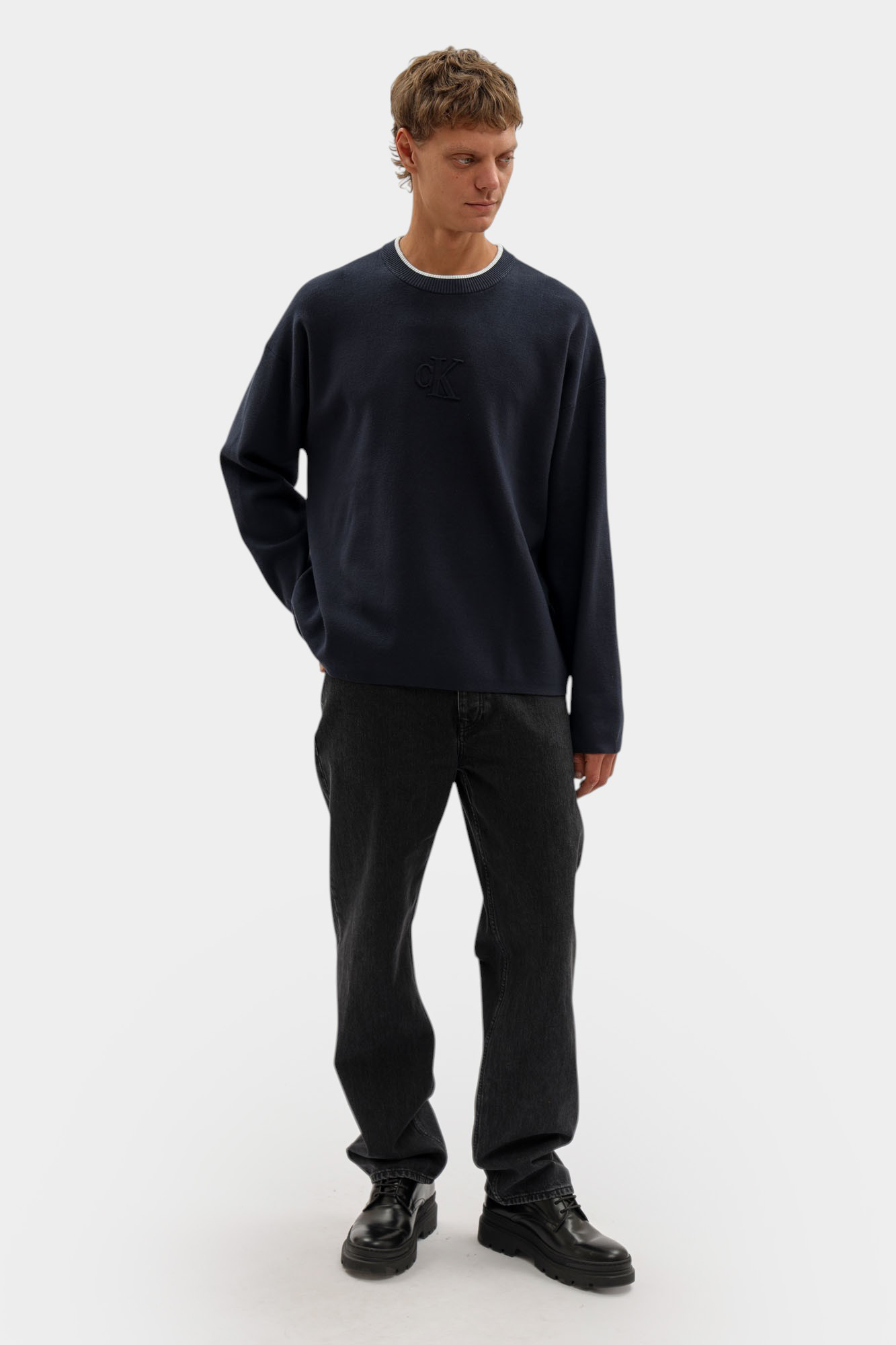 LV04RD300G Джемпер Calvin Klein Jeans Синий