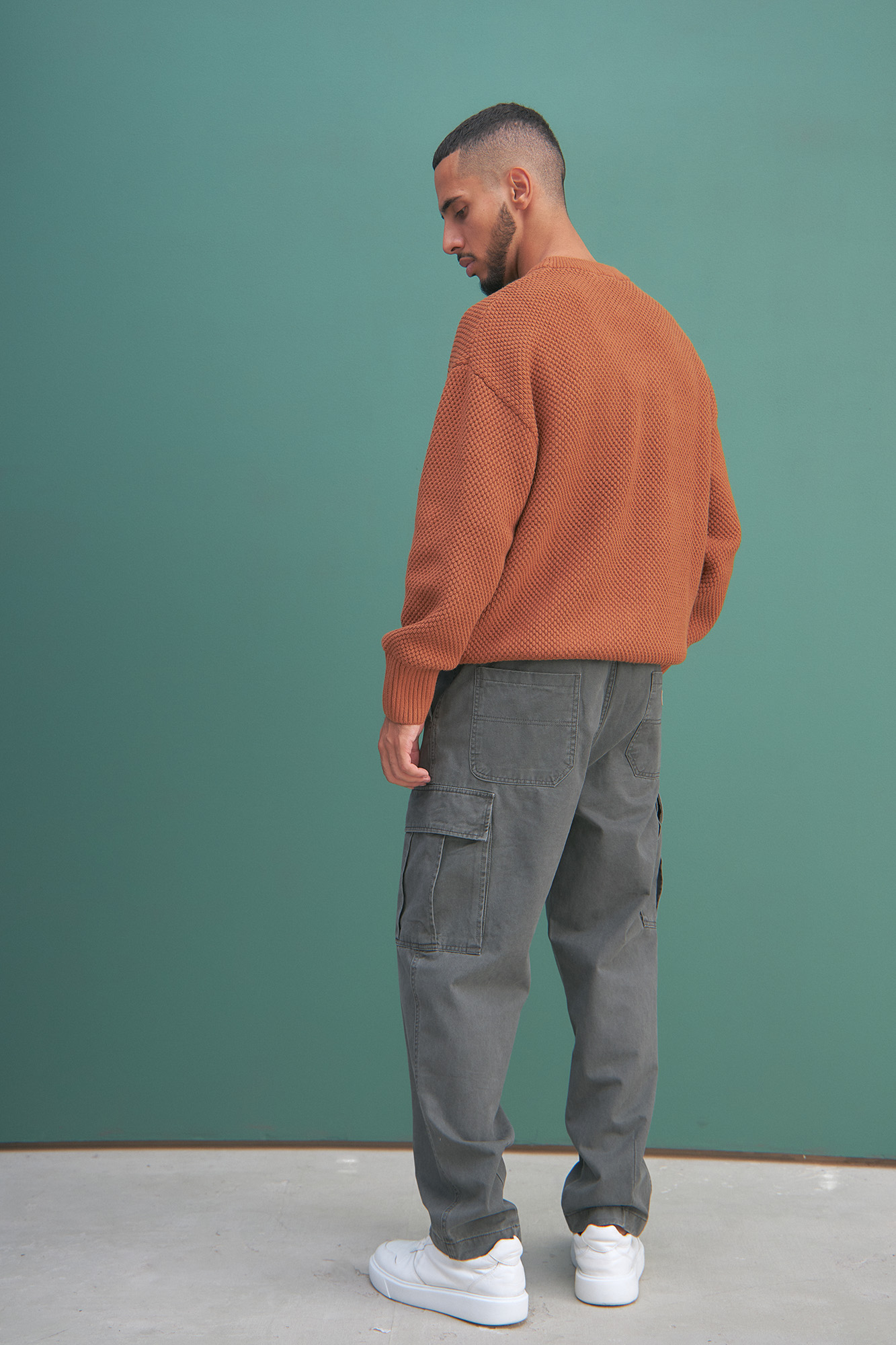 M-232-QW-10009 Свитер The Hills Бежевый