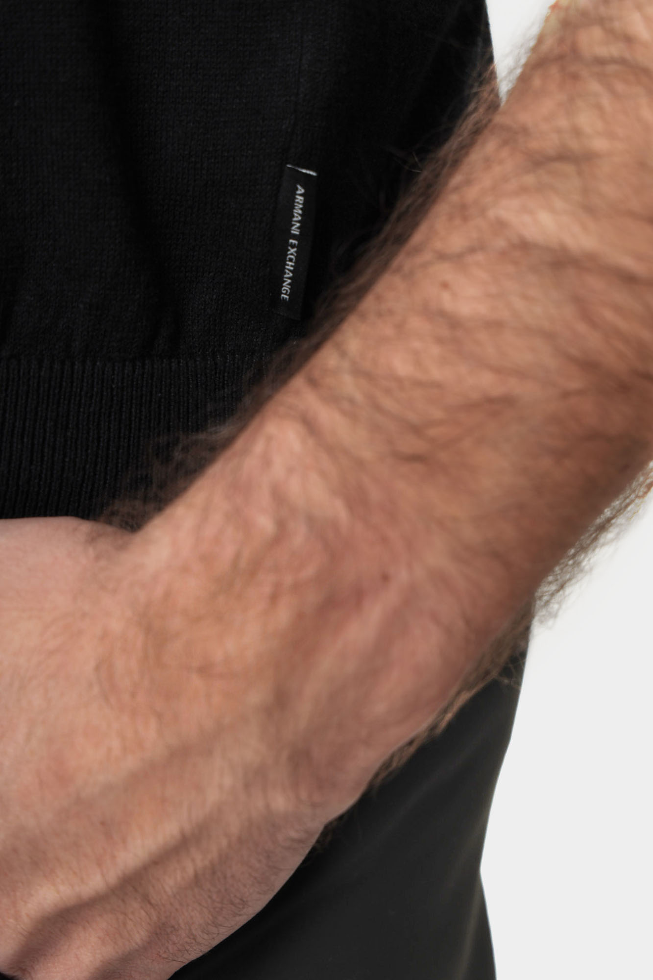 XM000709_AF12935 Поло трикотажное Armani Exchange Черный